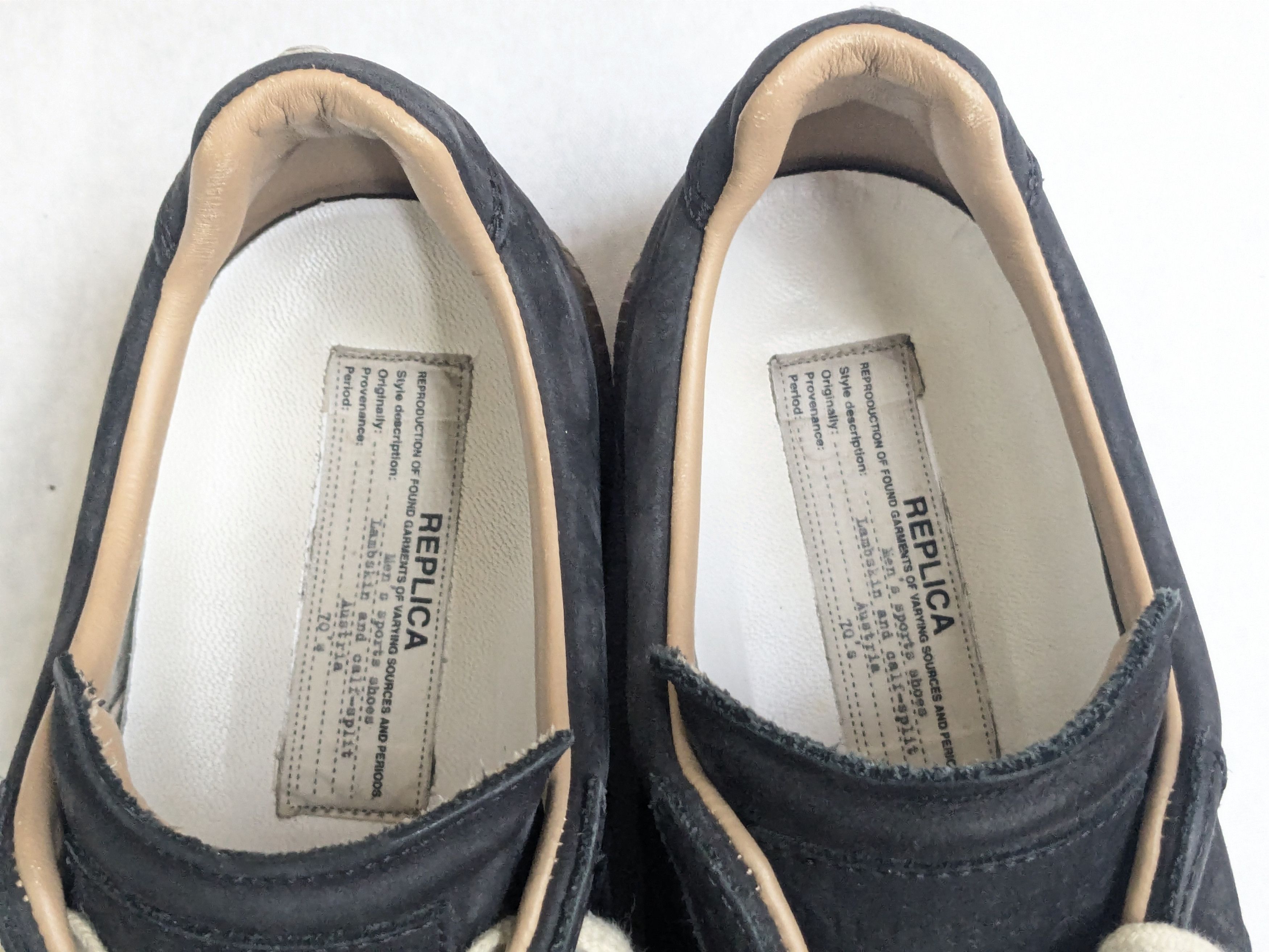 Maison Margiela Maison Margiela Replica GAT Paint Splatter Black 9 42 Size US 9 / EU 42 - 8 Thumbnail