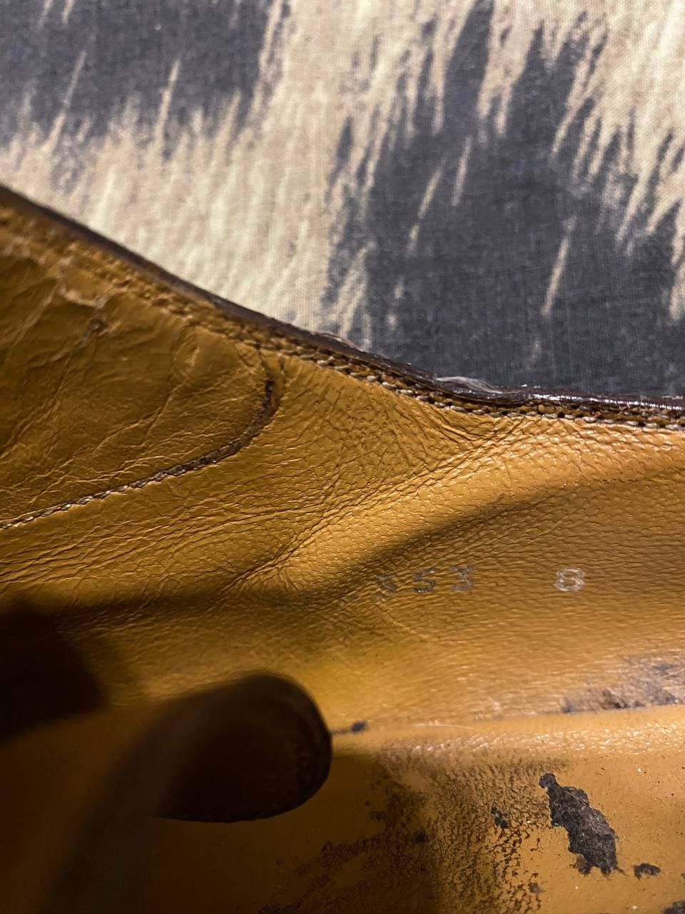 Gucci GUCCI brown leather cap-toe oxford dress CASUAL shoes Size US 8 / EU 41 - 7 Thumbnail