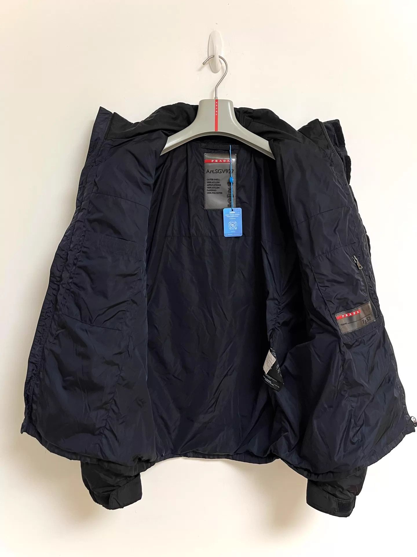Prada Prada Sport Vintage 00ss Padded Jacket Size 52 Size US L / EU 52-54 / 3 - 4 Thumbnail
