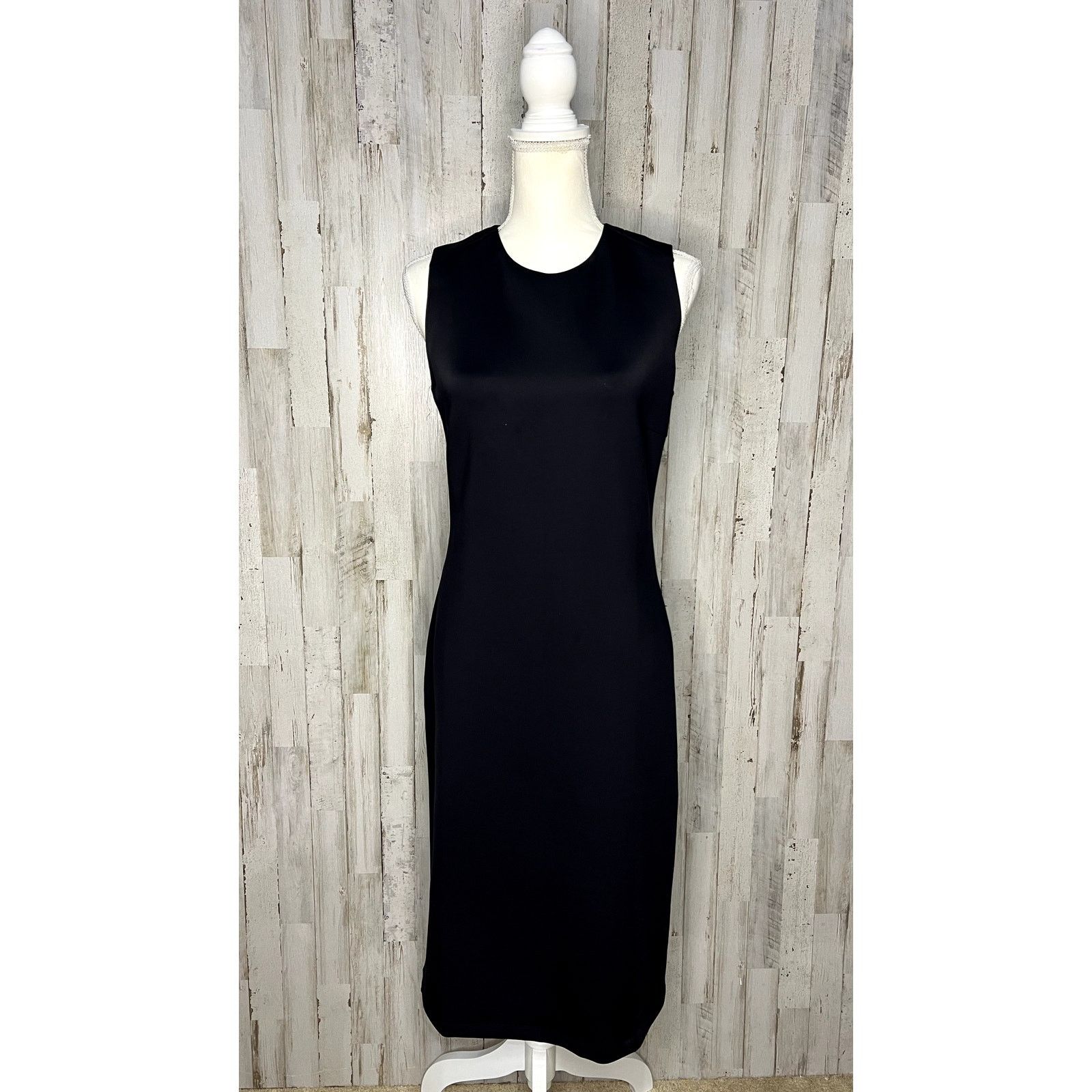 J.McLaughlin NWT J.McLaughlin Women's Small Barry Dress Black Sheath Size S / US 4 / IT 40 - 2 Thumbnail