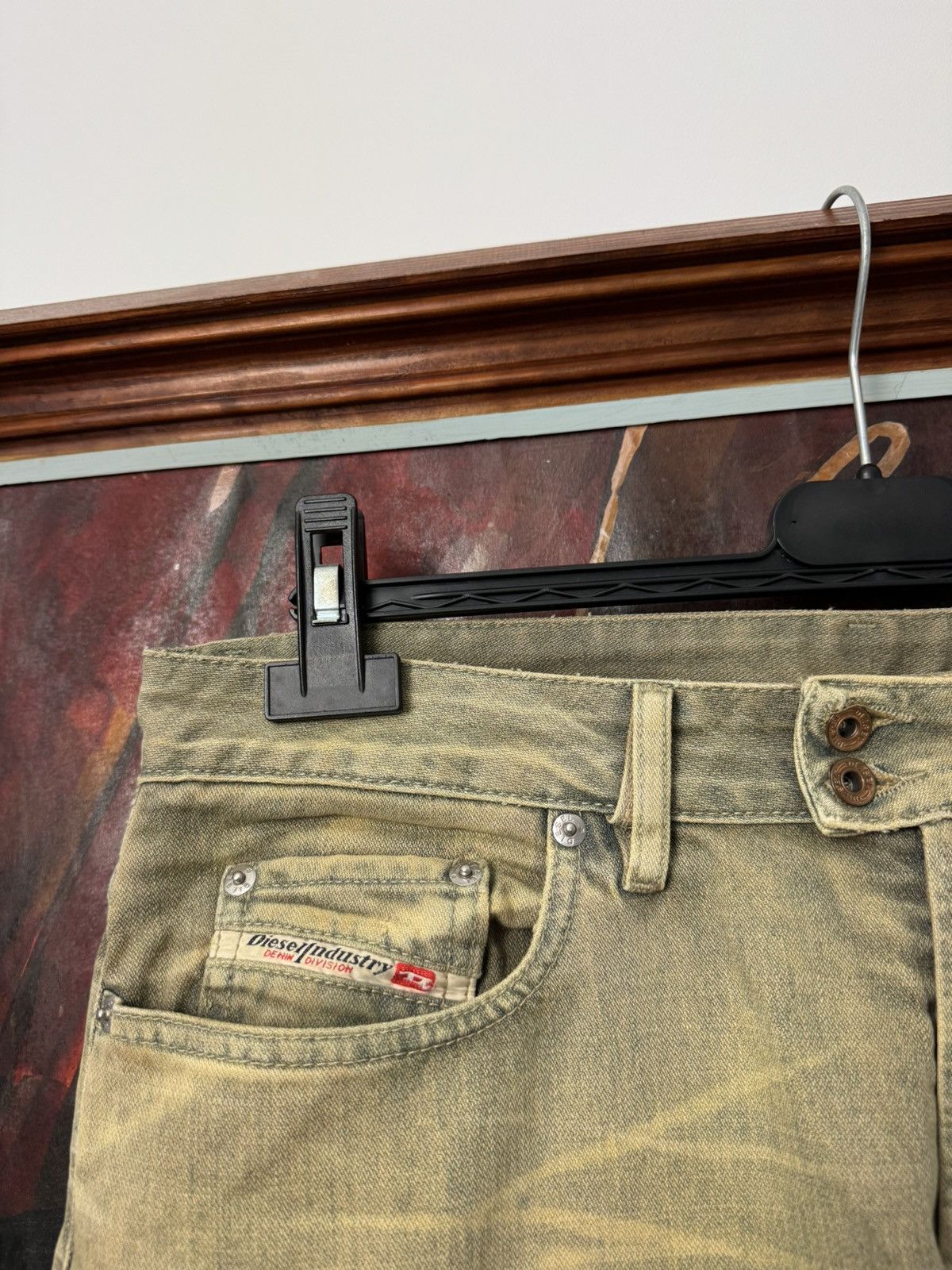 Diesel Diesel Vintage Y2k Avant Garde Washed Denim Pant Streetwear Size US 34 / EU 50 - 6 Thumbnail
