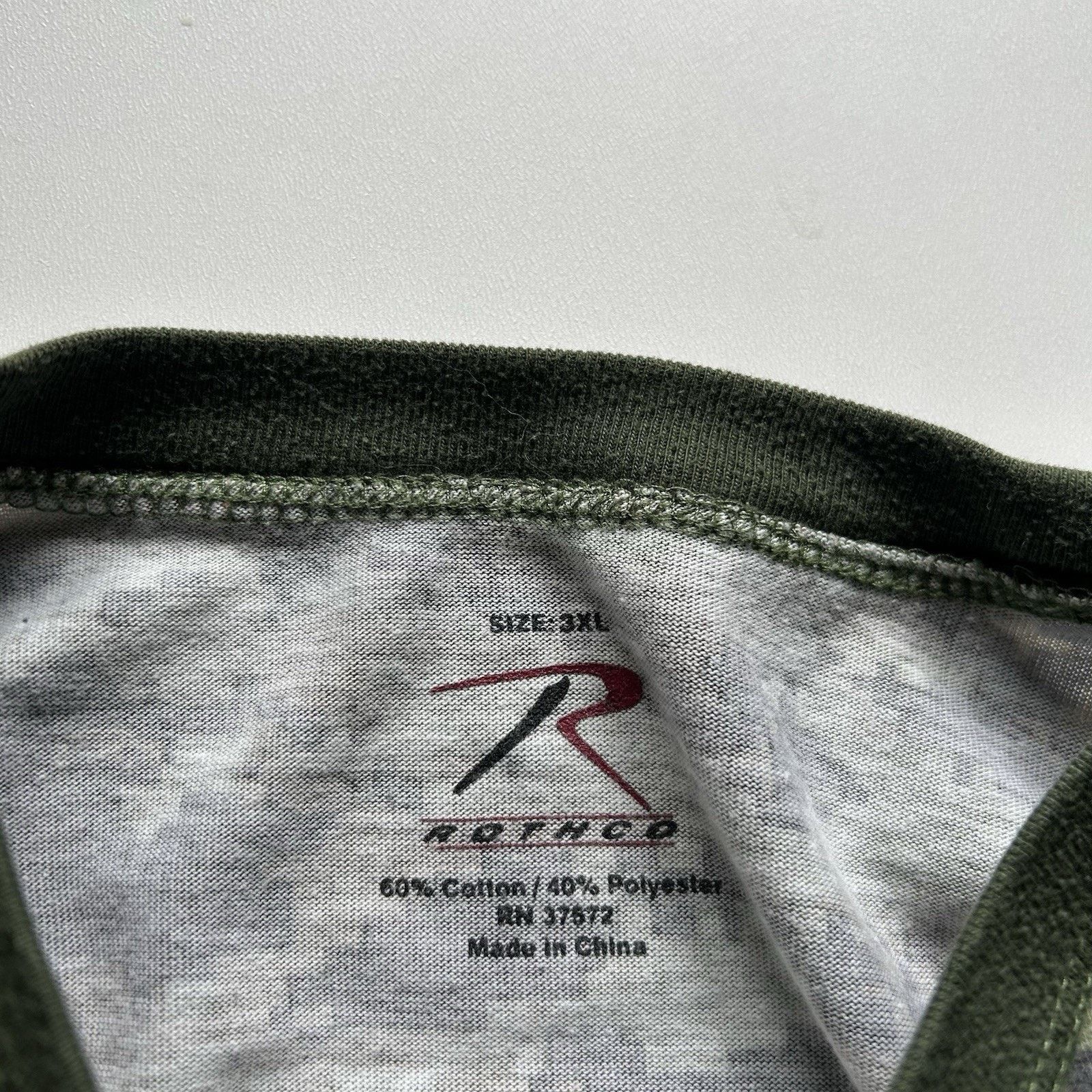 Rothco Vintage Y2K Rothco Woodland Digital Camouflage T-Shirt 3XL Size US XXL / EU 58 / 5 - 5 Thumbnail