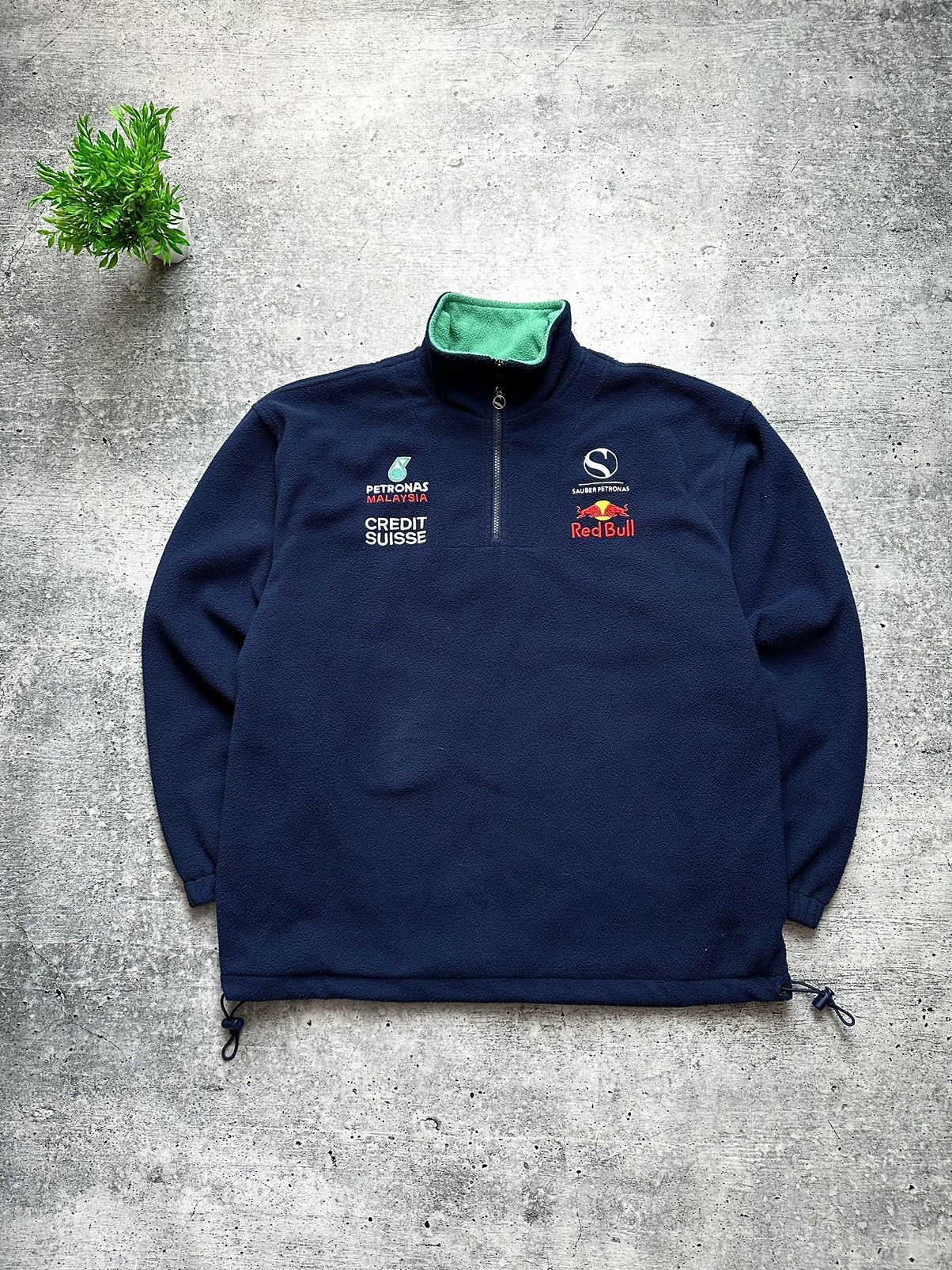 Redbull Sauber Petronas Formula 1 Fleece Racing Jacket