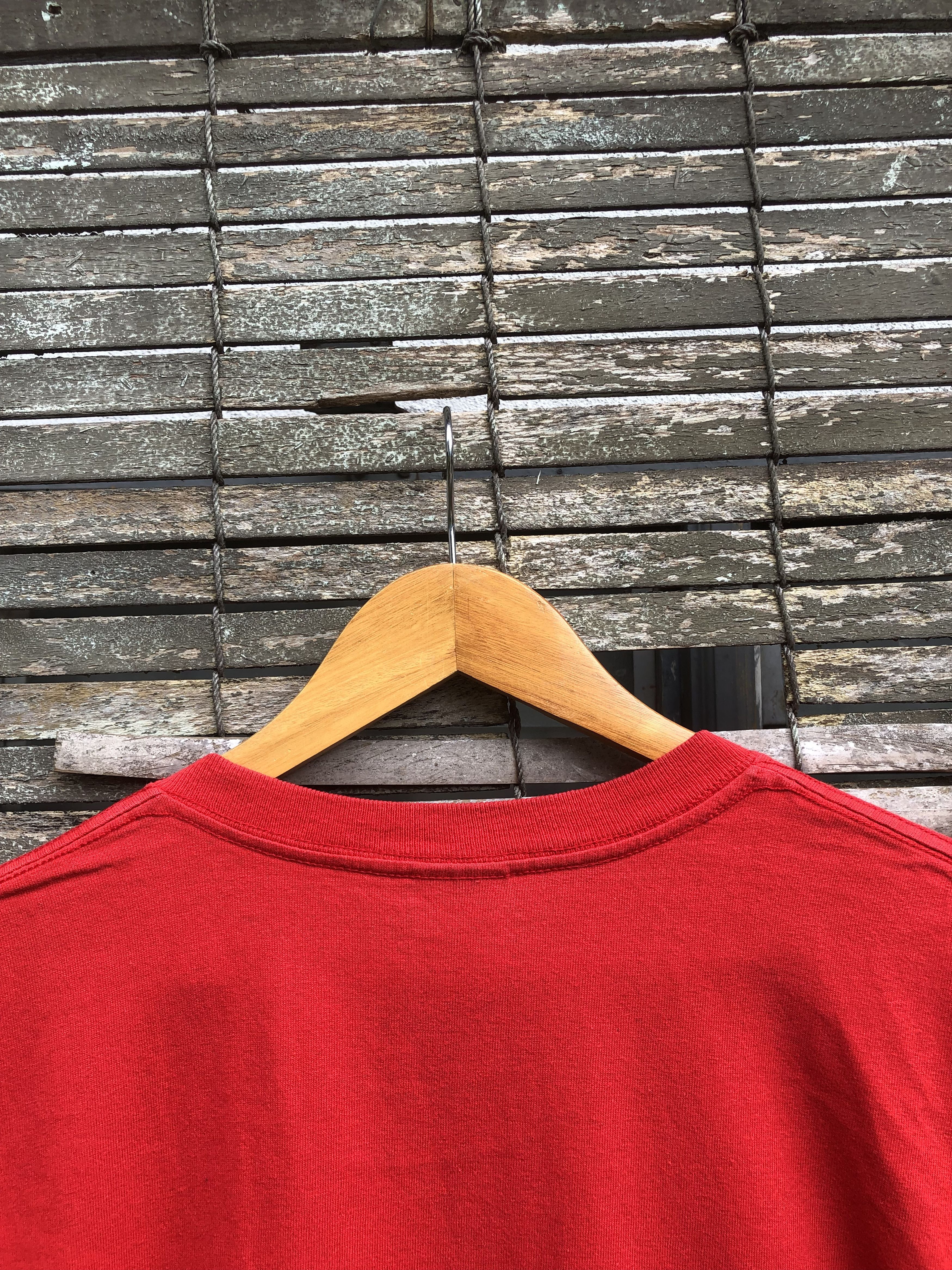 Vintage Vtg MLB Anaheim Angles Monkey Junkie By Alex Topaller Tee Size US XL / EU 56 / 4 - 4 Thumbnail