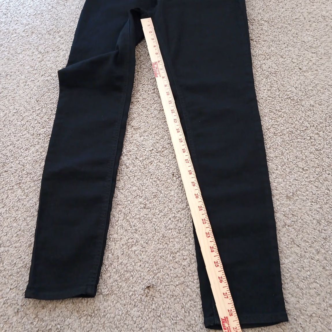 Old Navy Old Navy Jegging Pants Womens Size 6 Black 28x29 Mid Rise Skinny Jeans Regular Denim Cotton Blend 29 In Inseam Mens? Size 28" / US 6 / IT 42 - 5 Thumbnail