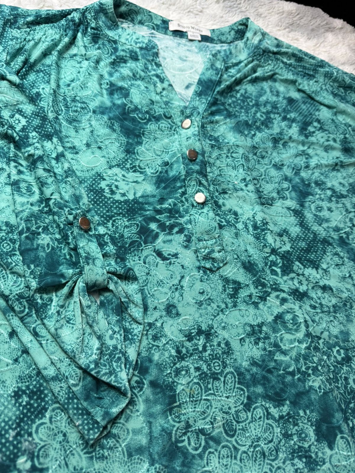 Studio D'Artisan women's shirt Size US L / EU 52-54 / 3 - 3 Thumbnail