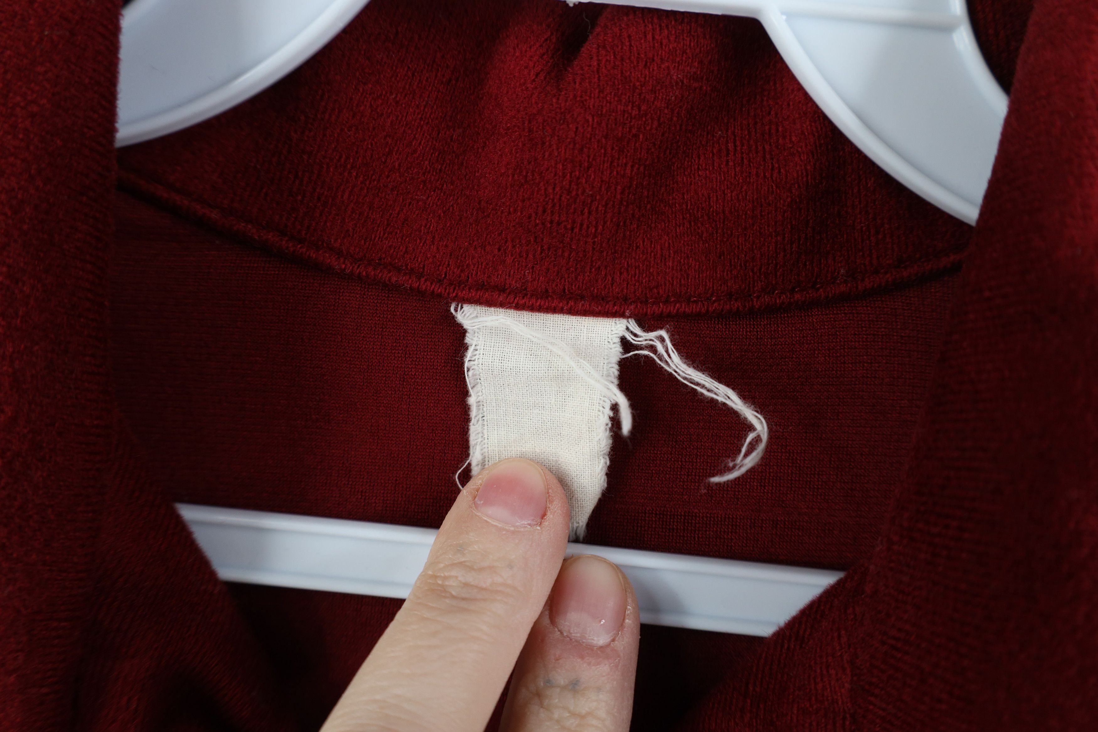 Vintage Vintage 70s Streetwear Long Sleeve Rugby Polo Shirt Red USA Size US M / EU 48-50 / 2 - 7 Thumbnail