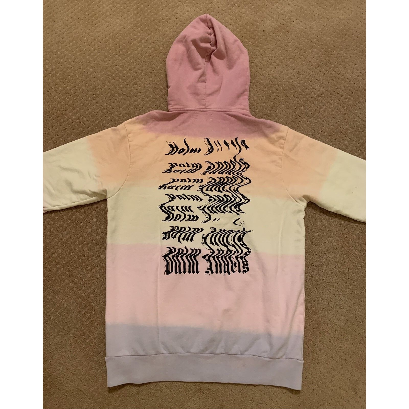 Palm Angels Palm Angels Gothic Multicolor Rainbow Hoodie Sweatshirt Medi Size US M / EU 48-50 / 2 - 8 Thumbnail