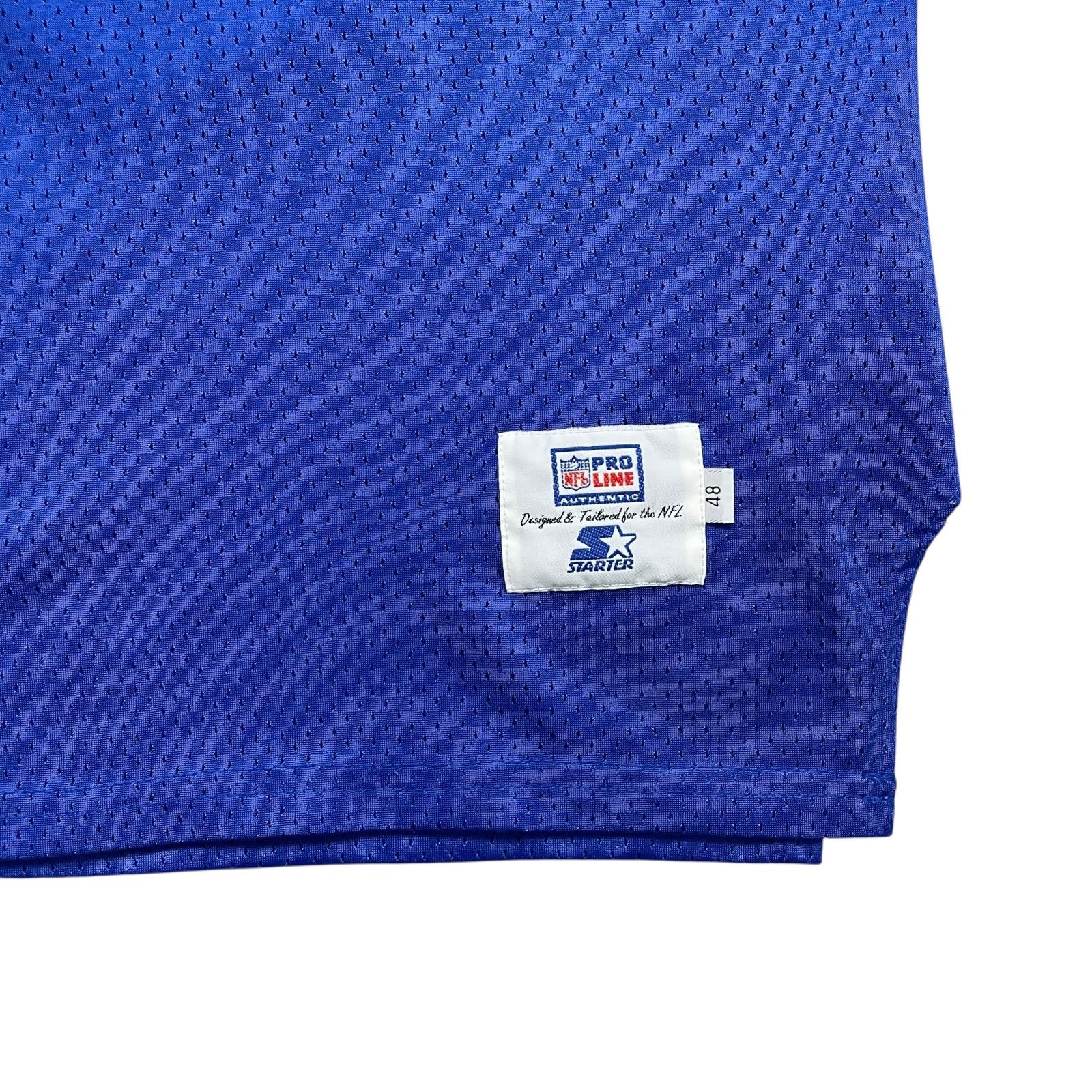 NFL VTG 90s NEW YORK GIANTS DAVE BROWN STARTER AUTHENTIC JERSEY Size US XL / EU 56 / 4 - 6 Thumbnail