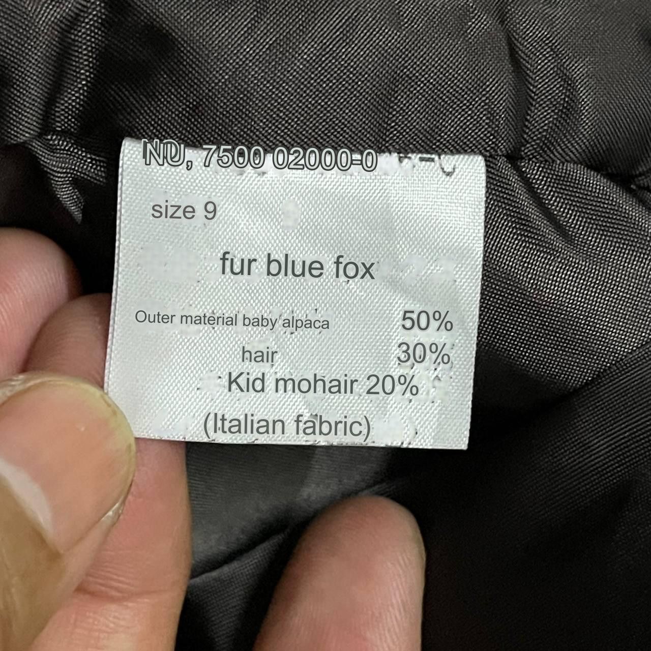 If Six Was Nine Vintage Japanese Charoy Piacenza Fox Fur Coat Size M / US 6-8 / IT 42-44 - 14 Thumbnail