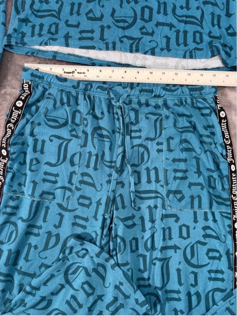 Juicy Couture Women's Juicy Couture Tracksuit Set Size L Blue Size 34" / US 12 / IT 48 - 2 Thumbnail