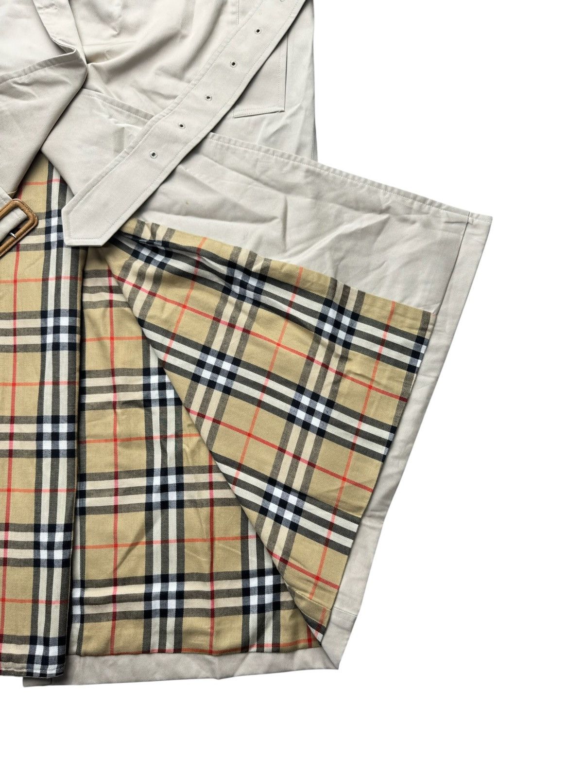 Burberry Burberry Waterloo Long Beige Vintage Trench Coat #2023 Size S / US 4 / IT 40 - 3 Thumbnail