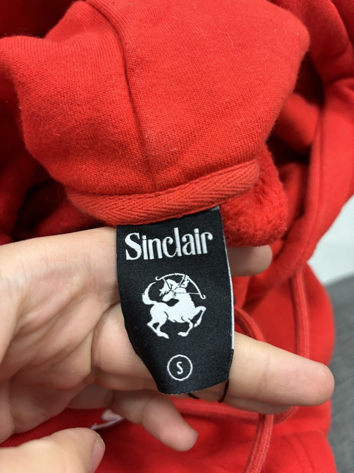 Sinclair Global Sinclair red hoodie small Size US S / EU 44-46 / 1 - 2 Thumbnail