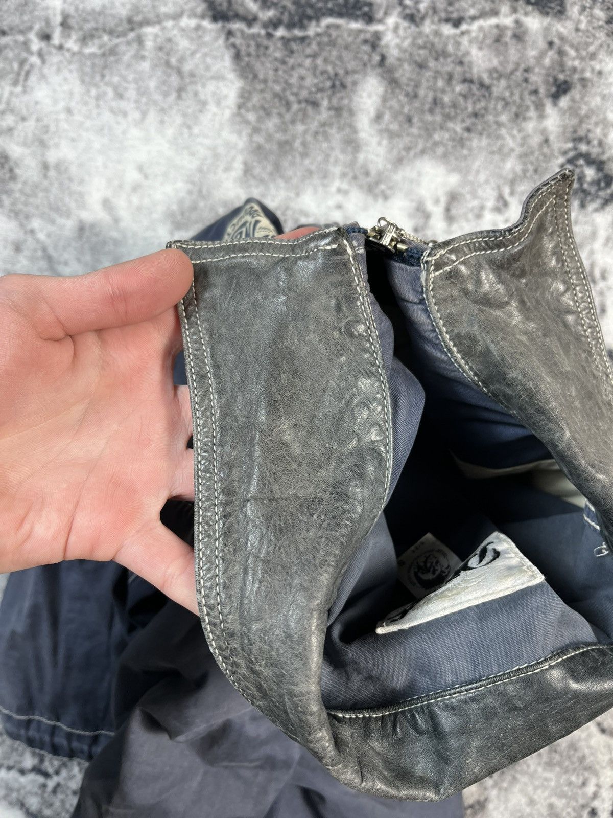 Diesel Vintage Diesel Distressed Faded Jacket Y2K Workwear Style Size US S / EU 44-46 / 1 - 25 Thumbnail