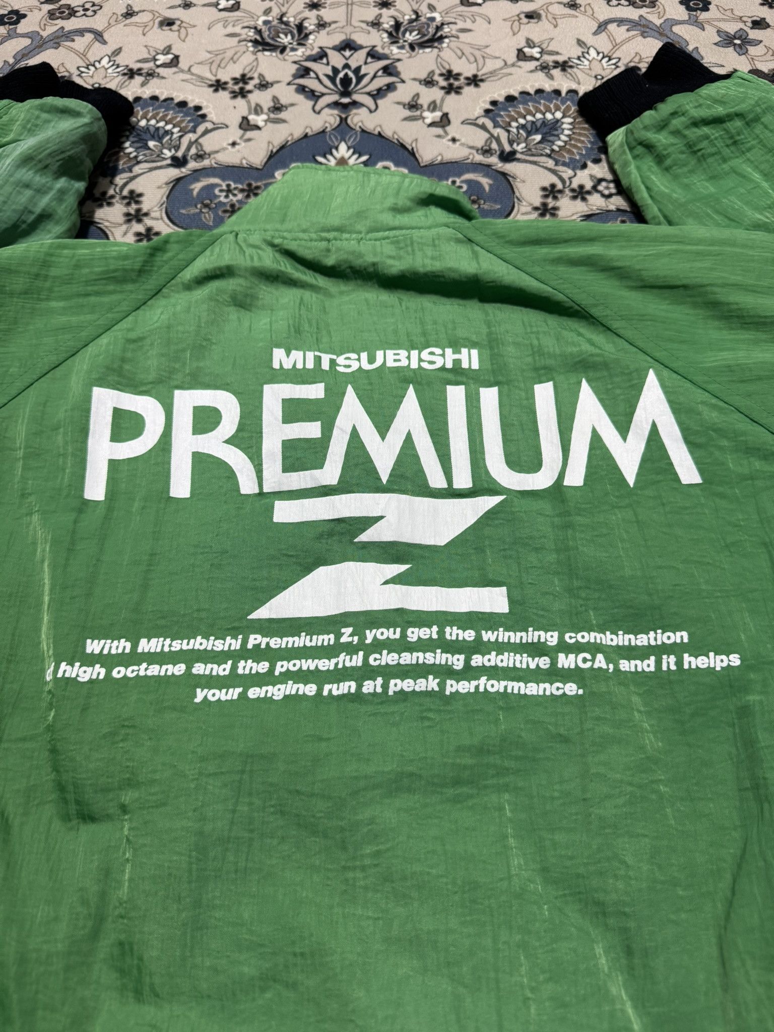 Formula 1 × Vintage Vintage Mitsubishi Premium Z Bomber Jacket Rally Art Size US L / EU 52-54 / 3 - 4 Thumbnail