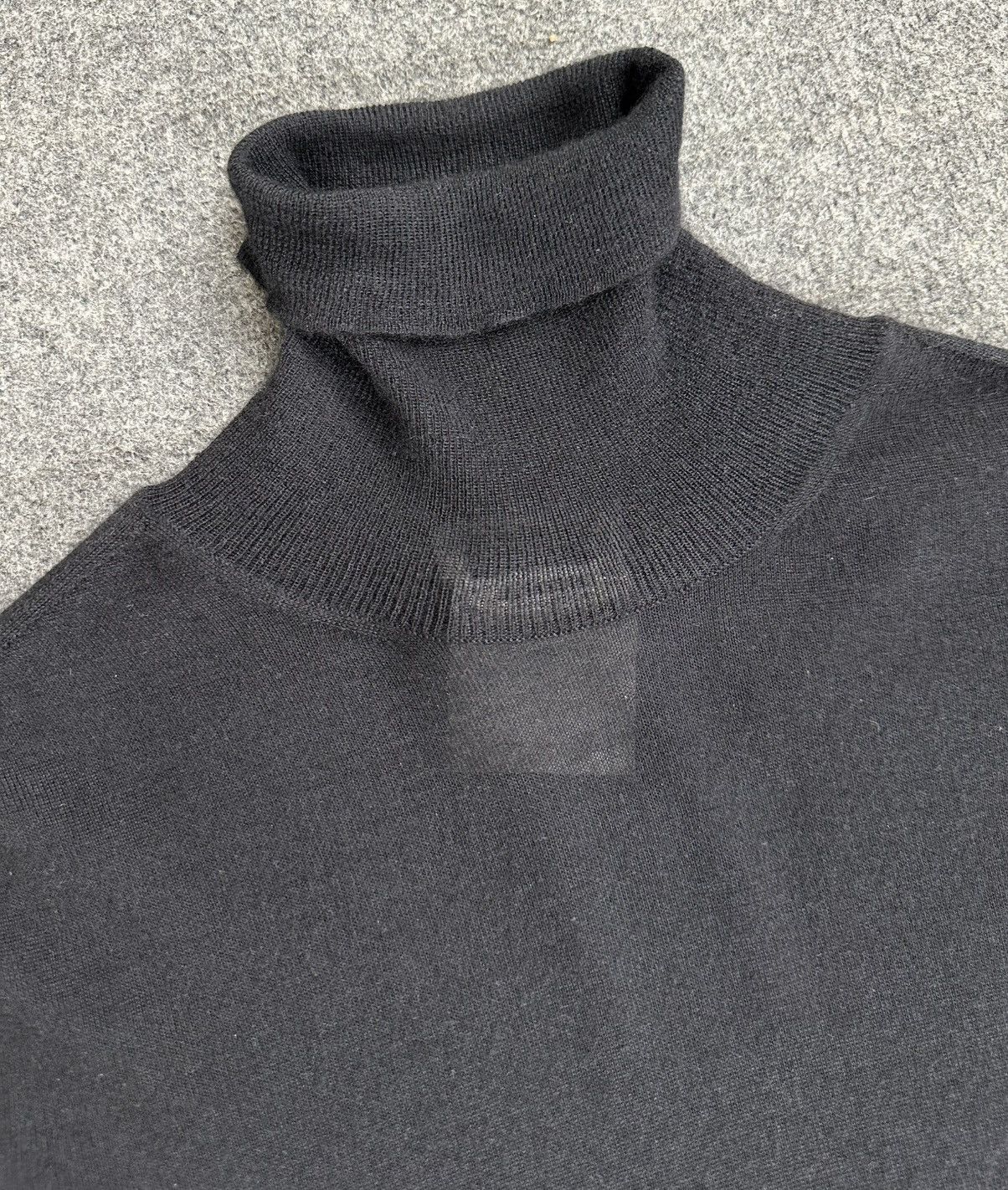Jil Sander Jil Sander - 2000’s Cashmere Turtle Neck Sweater - Black Size XS / US 0-2 / IT 36-38 - 5 Thumbnail