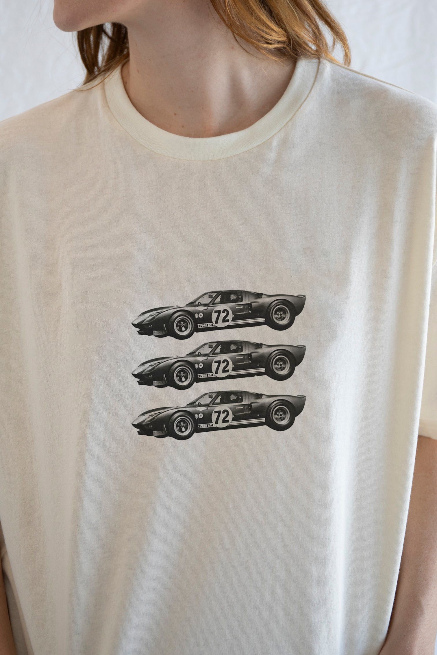 Designer × Vintage Race Car Tee – Speed Meets Style in Retro Motorsport Flair Size L / US 10 / IT 46 - 3 Thumbnail