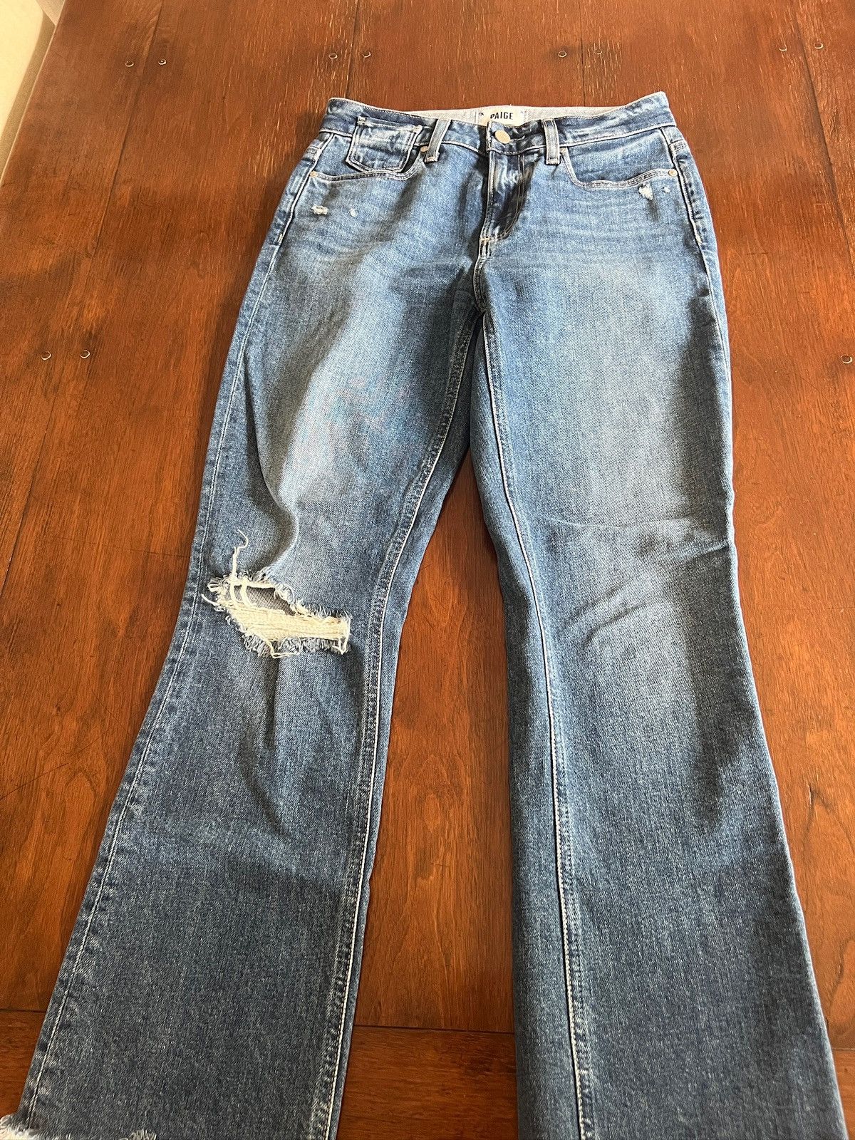 Paige PAIGE - Ripped Slim Jeans - Size 26 Size 26" / US 2 / IT 38 - 1 Thumbnail