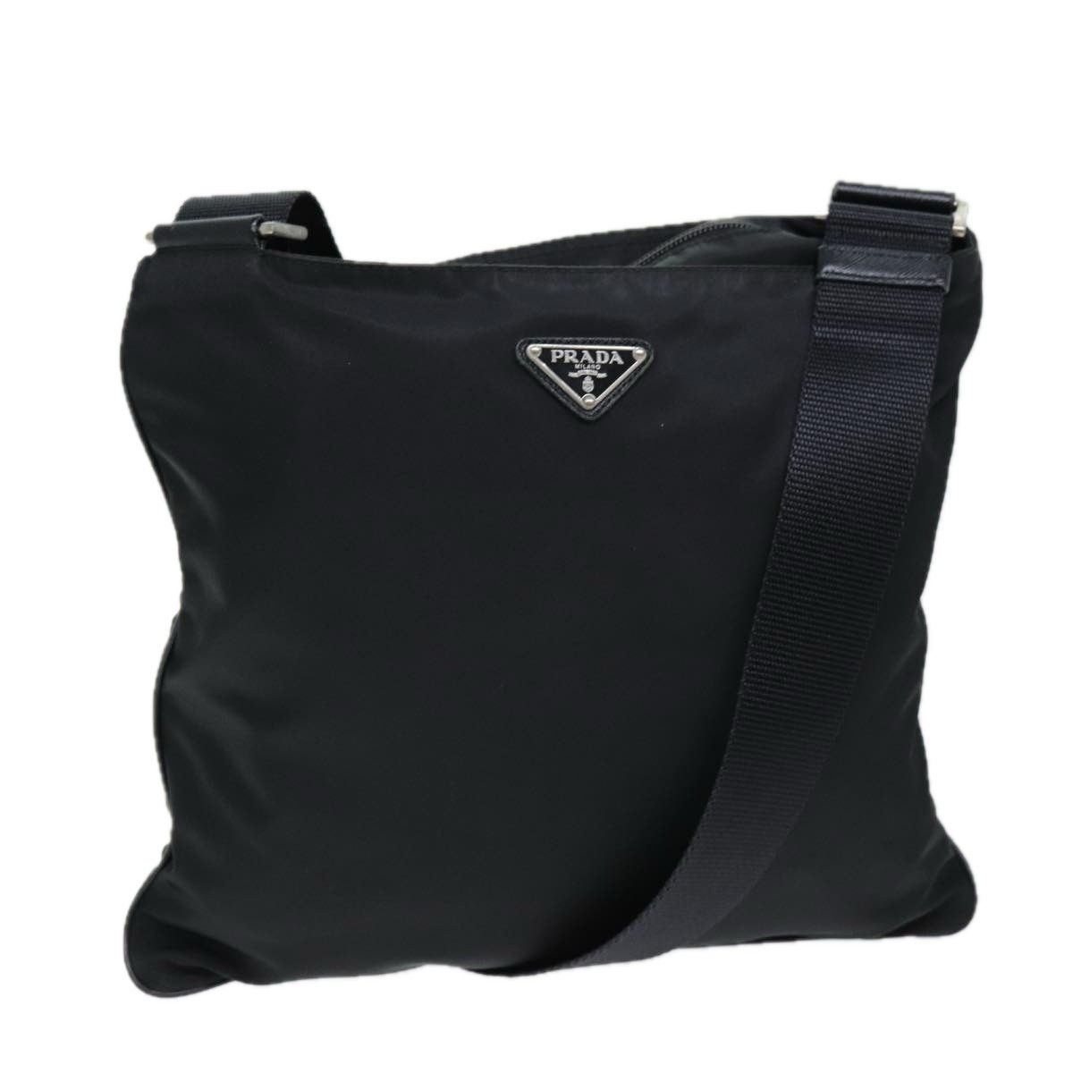 Prada Prada Flat Messenger Bag Tessuto Size ONE SIZE - 1 Thumbnail