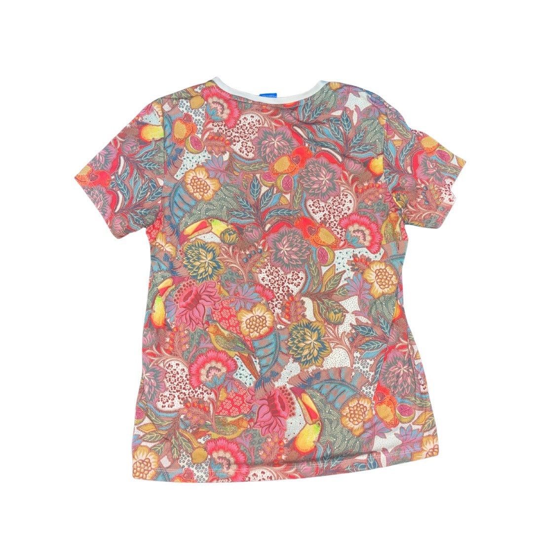 Adidas Farm FUGIPRABALI Floral Boyfriend Trefoil Logo Sports Size S / US 4 / IT 40 - 2 Thumbnail