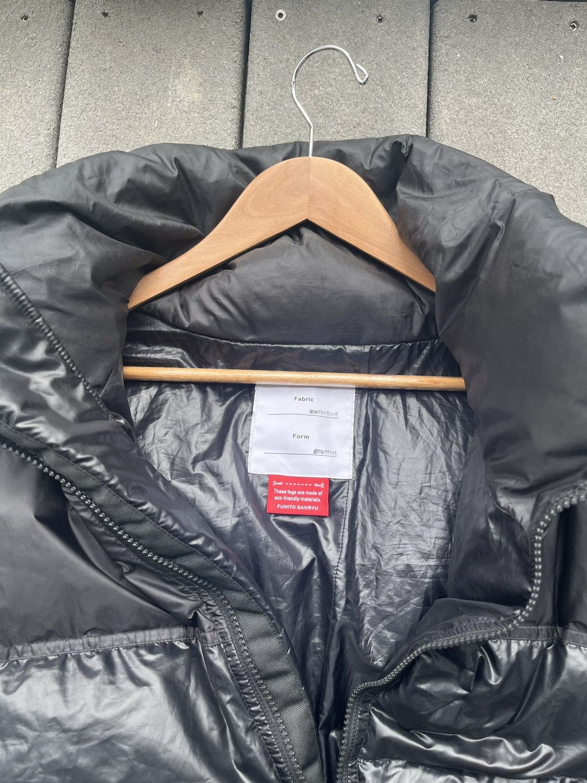 Fumito Ganryu Fumito Ganryu Graffiti Puffer Jacket Size US S / EU 44-46 / 1 - 2 Thumbnail