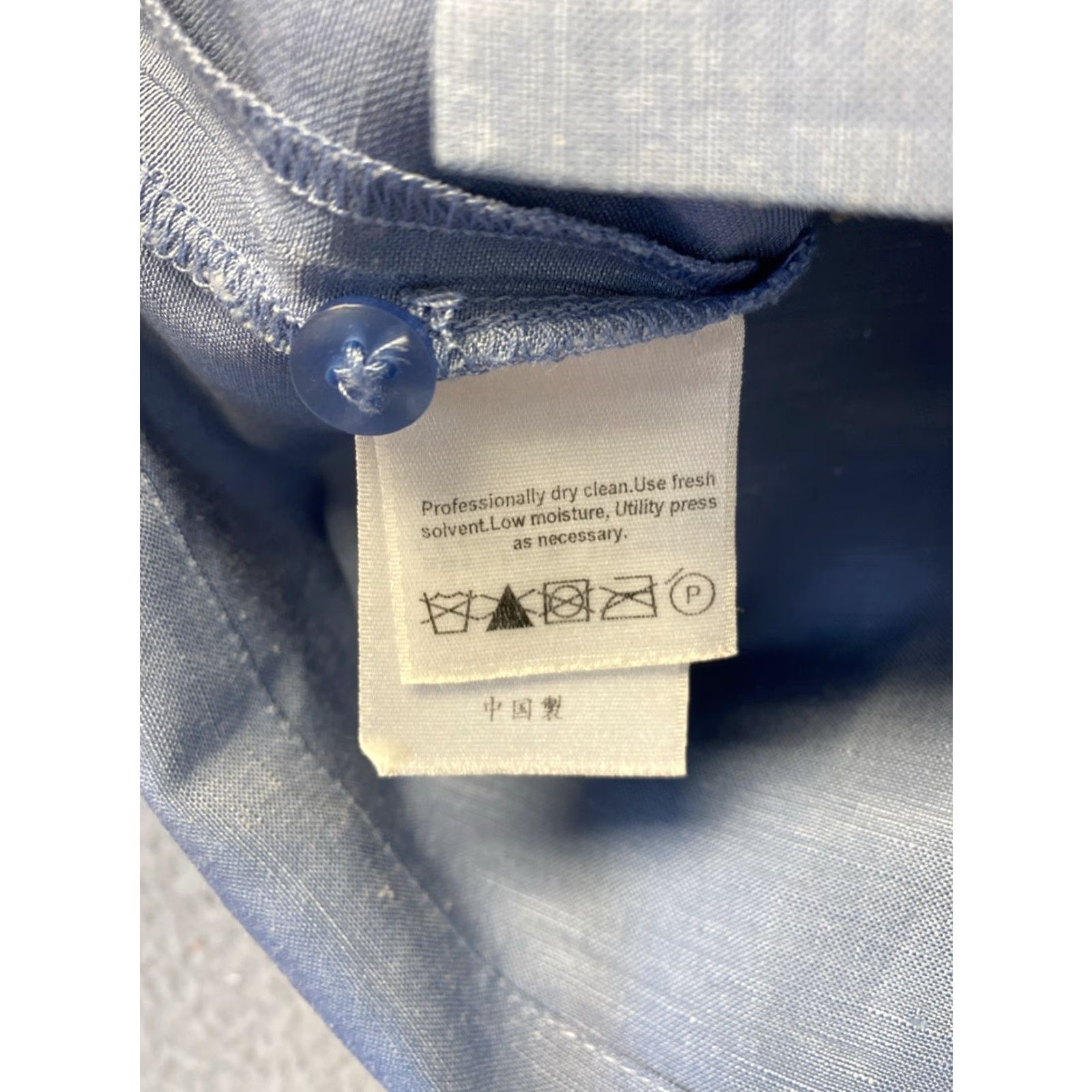 Eddie Bauer Eddie Bauer Women’s Button Shirt L Linen Blend Blue Short Sleeve Casual Business 14828 Size L / US 10 / IT 46 - 6 Thumbnail