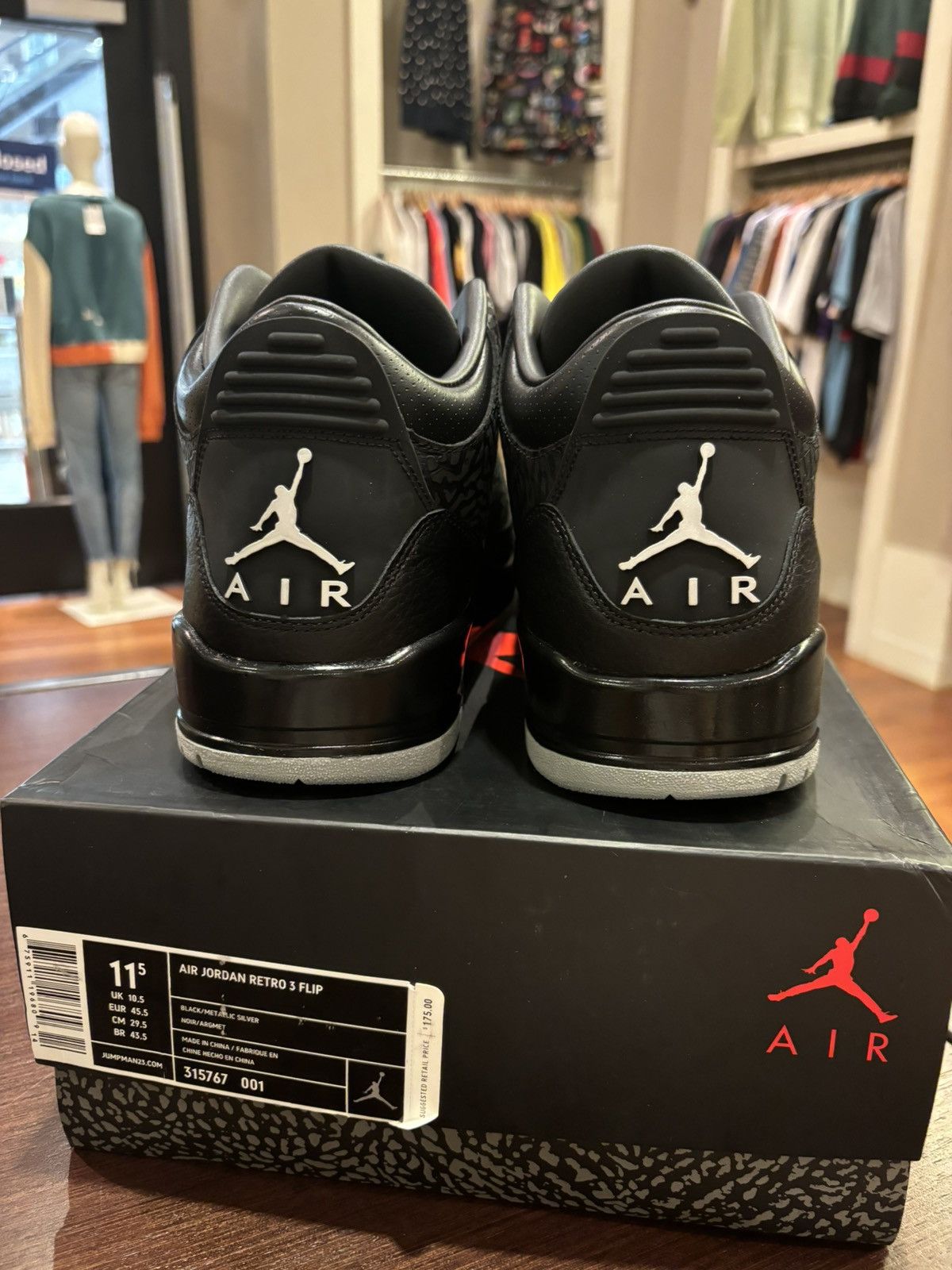Jordan 3 retro ‘black flip’