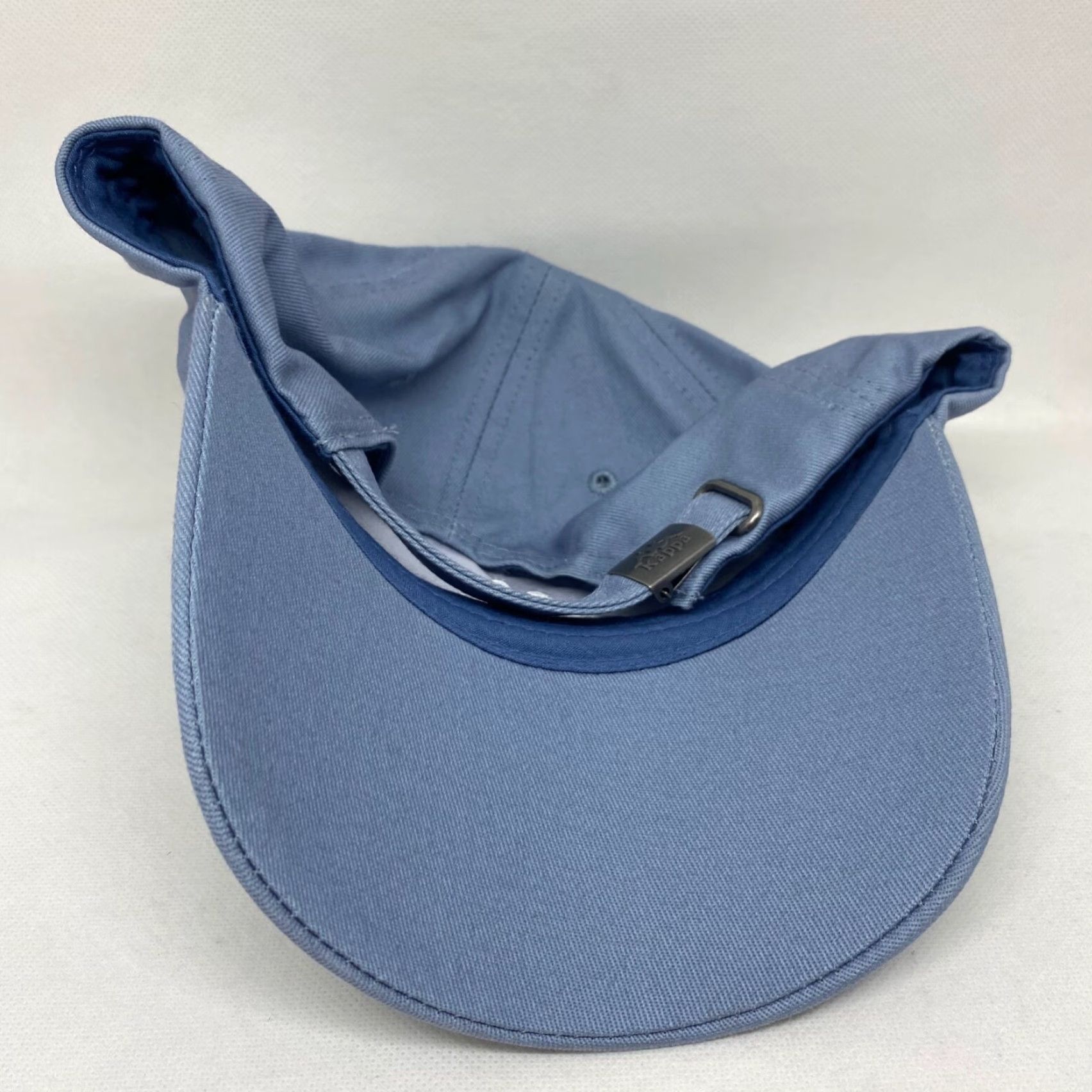 Kappa VINTAGE Kappa Baseball Cap Hat Strapback Unisex Adjustable Light Blue Casual Sports Size ONE SIZE - 4 Thumbnail