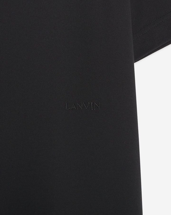 Lanvin o1w1db10924 Classic Polo Shirt in Black Size US L / EU 52-54 / 3 - 6 Thumbnail