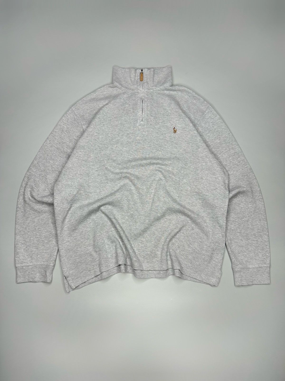 Polo Ralph Lauren Polo Ralph Lauren 1/4 Zip Sweater Jumper Old Money Size US XL / EU 56 / 4 - 4 Thumbnail