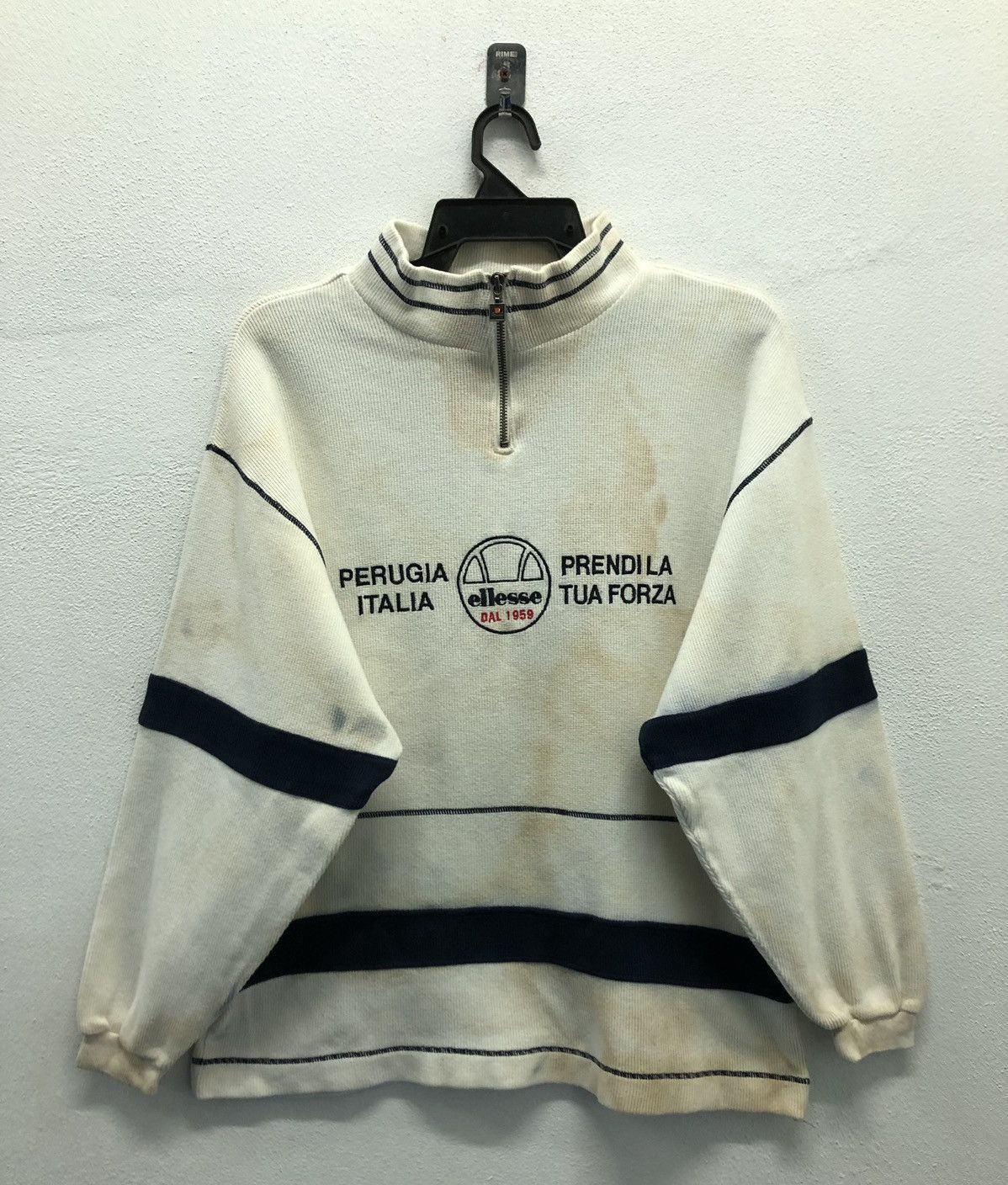 Ellesse Vintage Ellesse Perugia Italia PrendiLa Tua Forza Sweatshirt Size US M / EU 48-50 / 2 - 1 Thumbnail