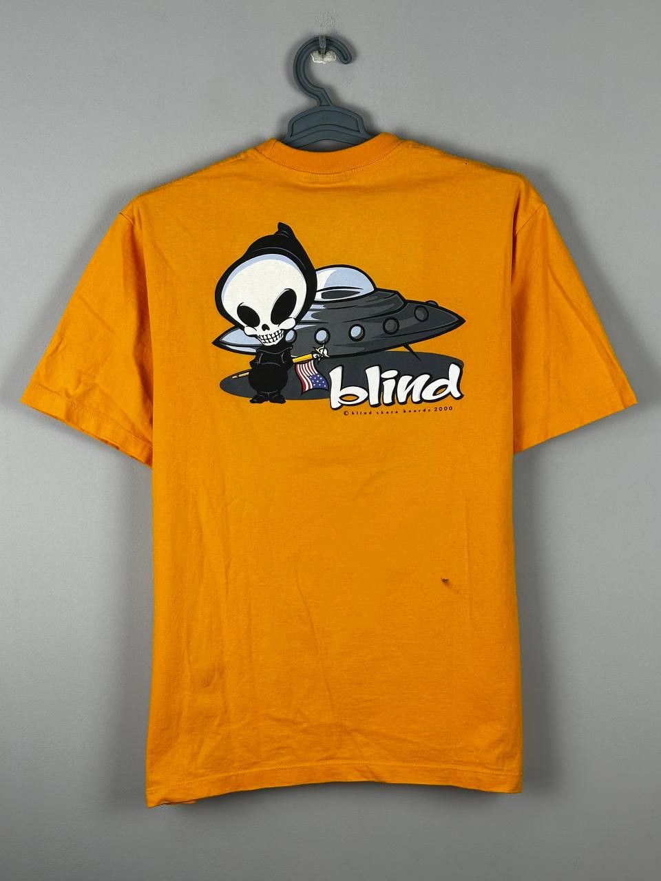 Blind Skateboards Vintage Blind Skateboards Made In USA Graphic Tee Size US L / EU 52-54 / 3 - 14 Thumbnail