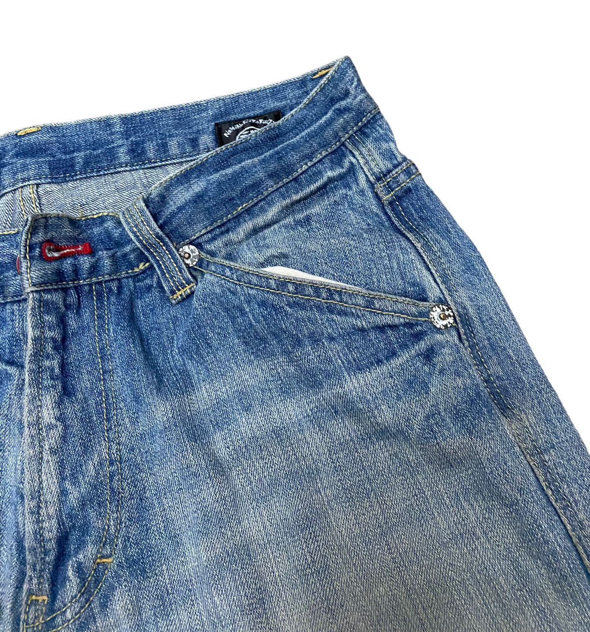 If Six Was Nine 💥BEST OFFER💥NAMITATSU WORK JAPAN DESIGN DENIM Size US 32 / EU 48 - 7 Thumbnail