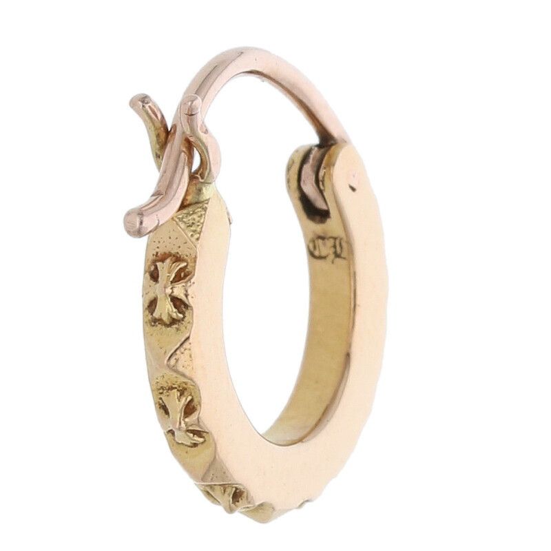 Chrome Hearts TFP Tiny Hoop Earring