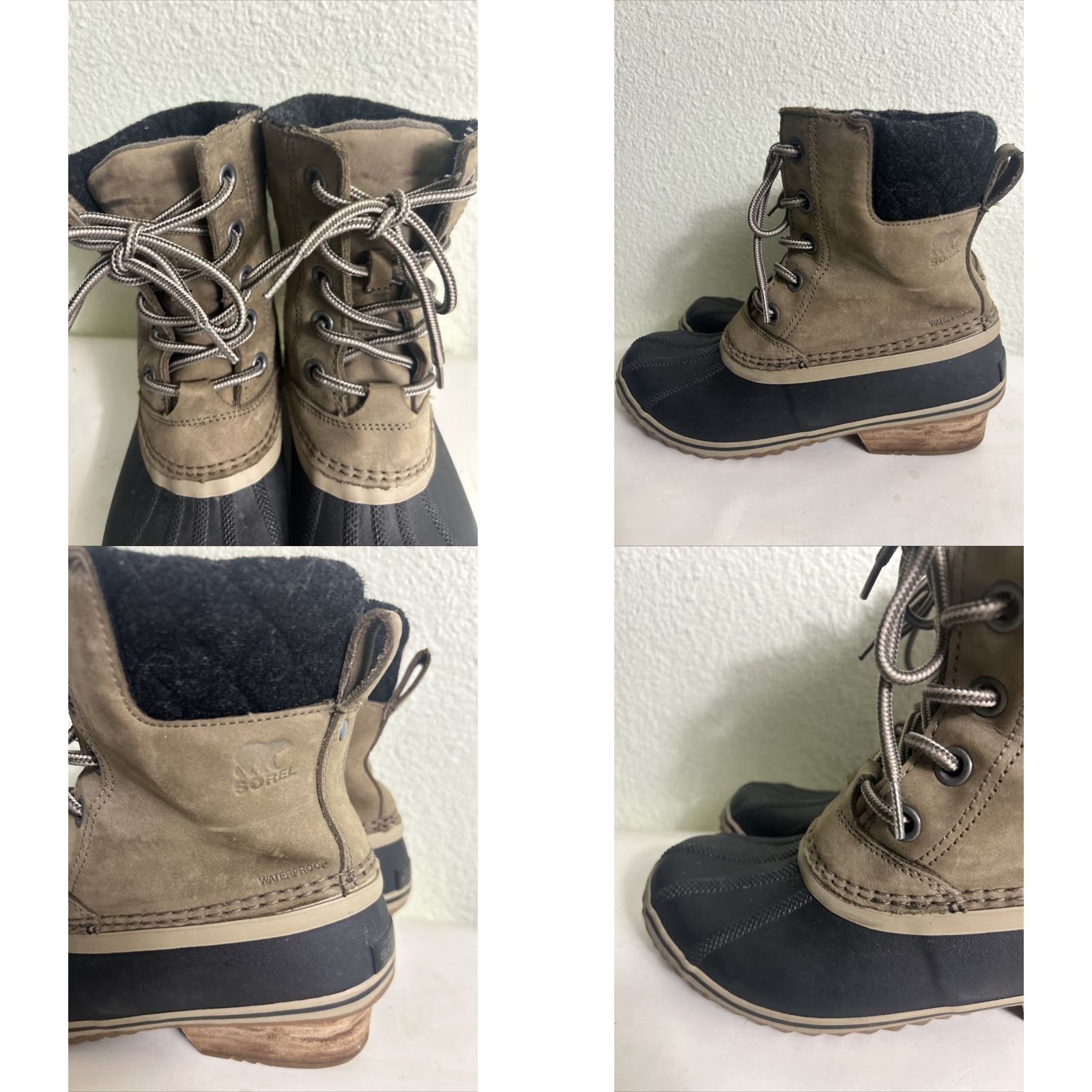 SOREL Sorel Slimpack II Lace Waterproof Winter Boots Brown Women's Size 9 Boots Lace Waterproof Snow Word? Size US 9 / IT 39 - 8 Thumbnail