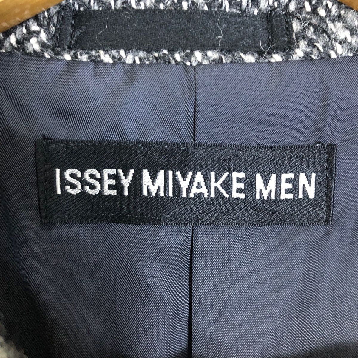 Issey Miyake Vintage Issey Miyake Men 2009 A/W Tweed Coat Blazer Size US L / EU 52-54 / 3 - 7 Thumbnail