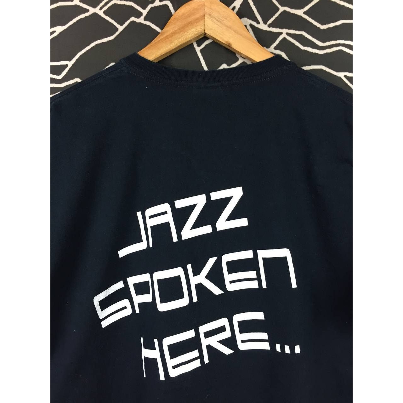 Gildan × Vintage Maine Jazz Alliance MJA Jazz Spoken Here Tee Size US L / EU 52-54 / 3 - 3 Thumbnail