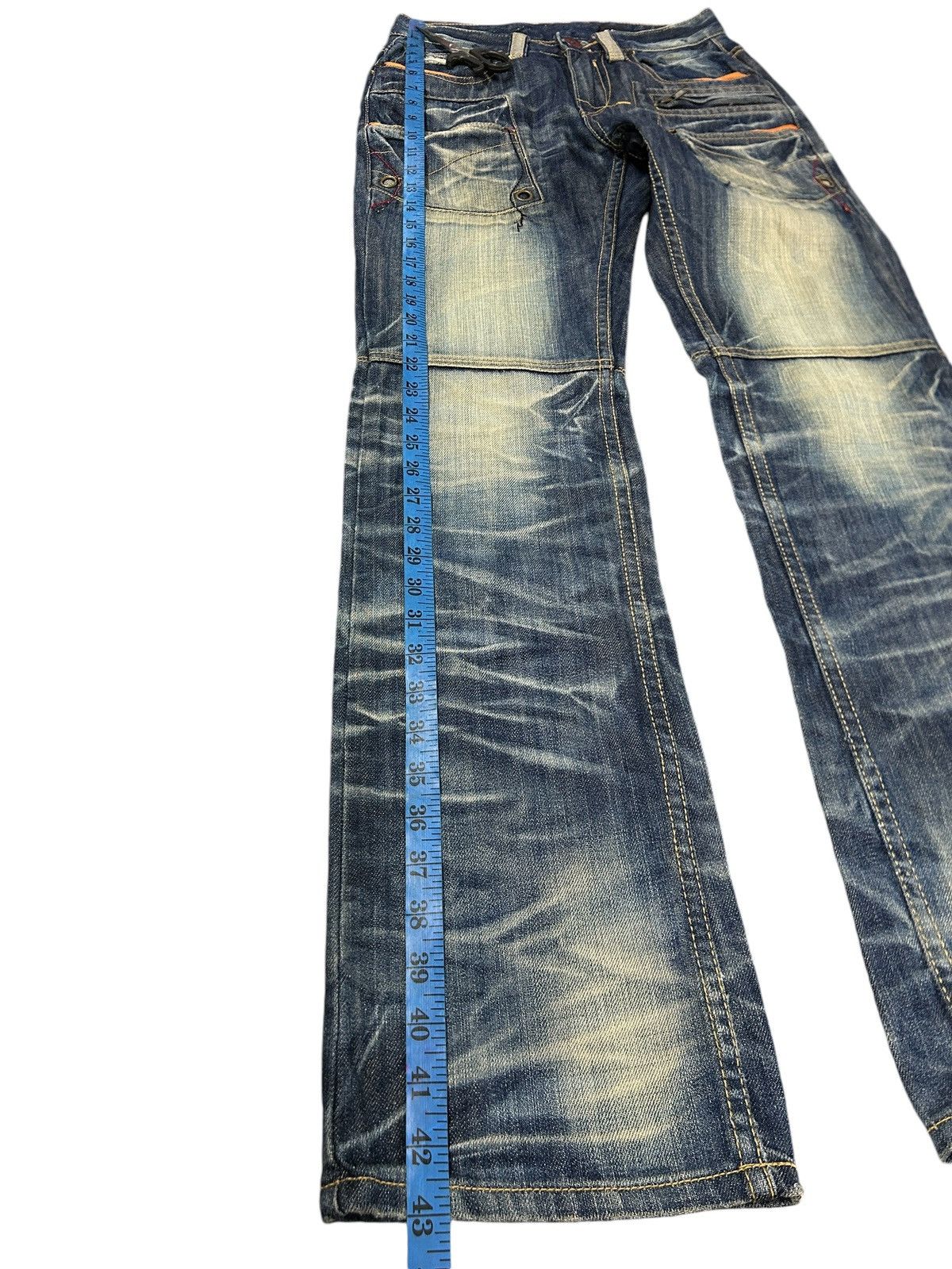 G-Star × Vintage Vintage Gstar Raw Crazy Fade Rusty y2k Jeans Size US 27 - 22 Thumbnail