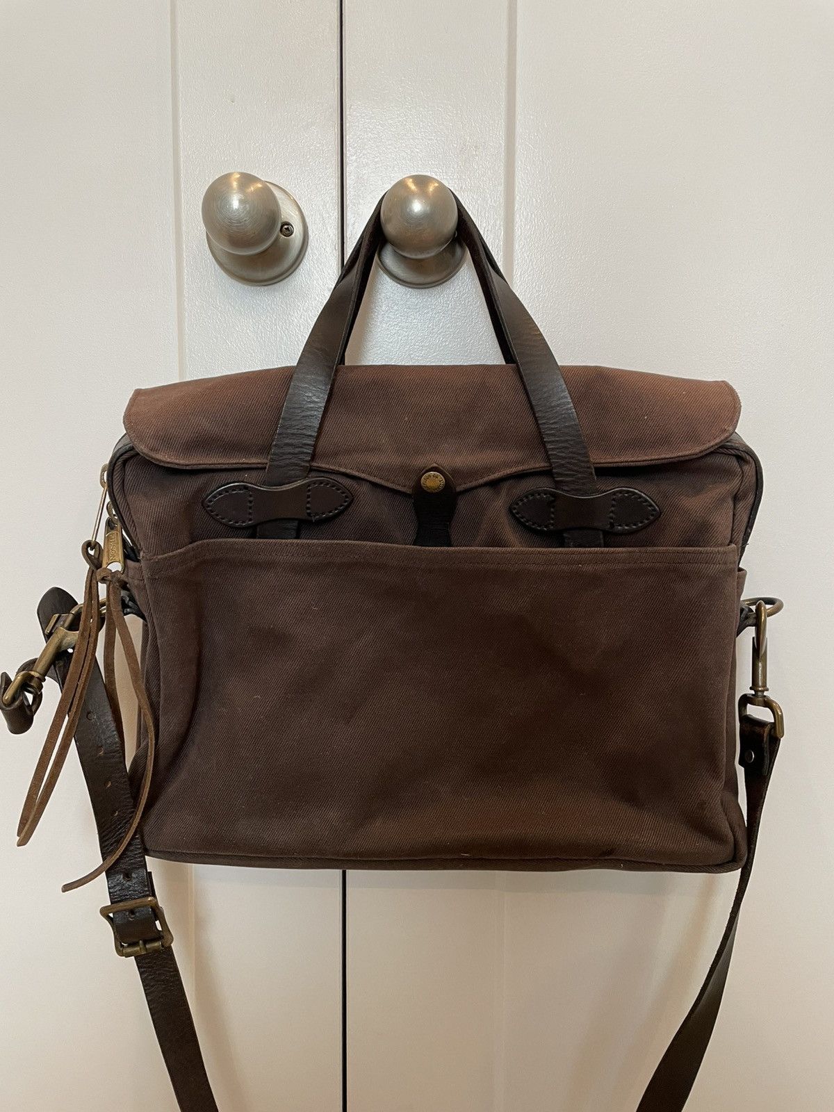 Filson Brown Briefcase