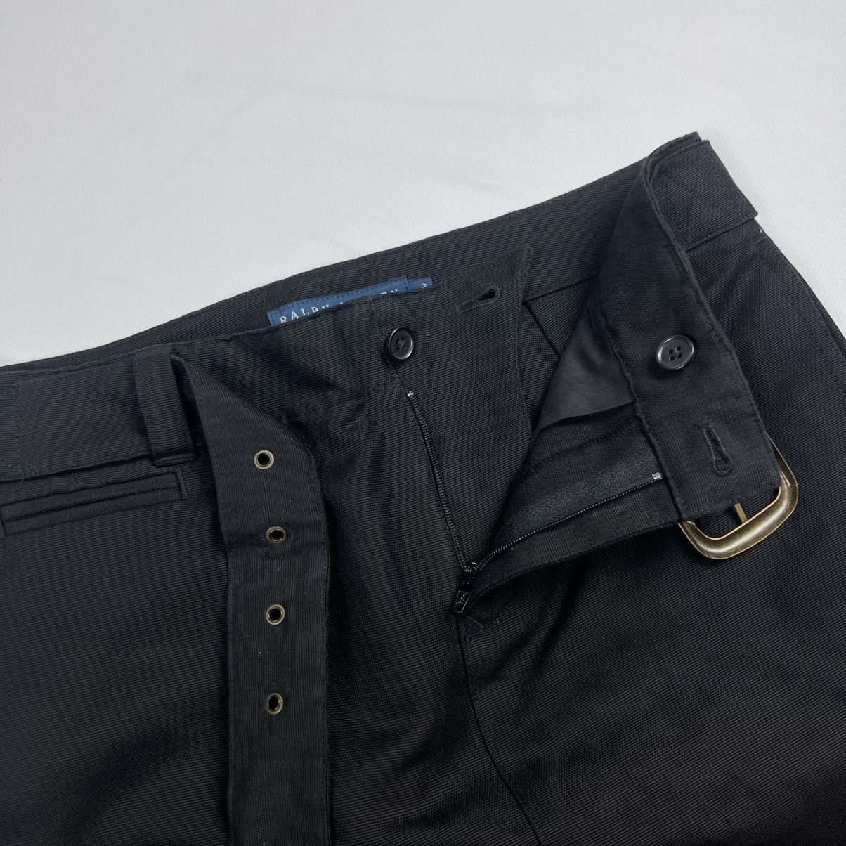 Polo Ralph Lauren × Vintage Vintage polo Ralph Lauren cotton linen mini skirt Size 26" / US 2 / IT 38 - 4 Thumbnail