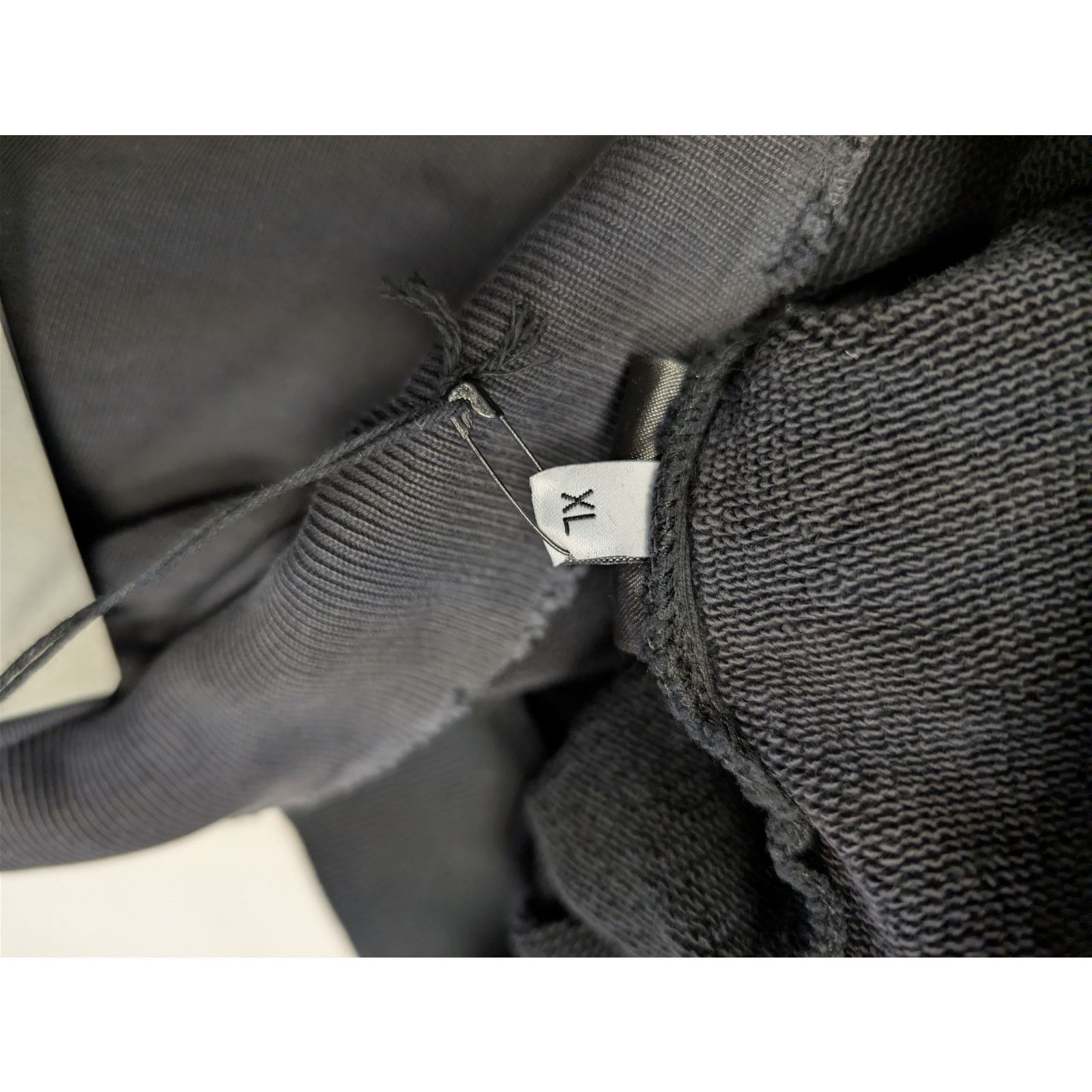 Balenciaga o1rshd1 Double Front Oversize Crewneck Sweatshirt Size US XL / EU 56 / 4 - 16 Thumbnail