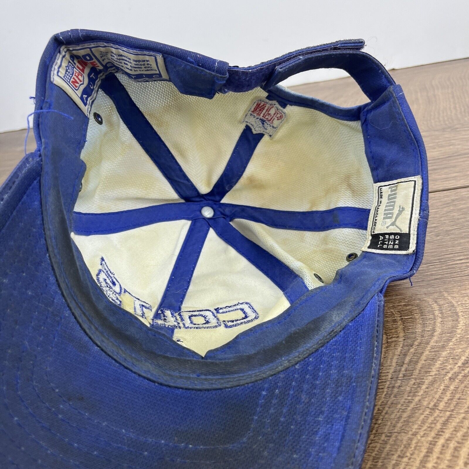 Puma Indianapolis Colts Hat PUMA Blue Hat Adjustable Adult Size H Size ONE SIZE - 15 Thumbnail