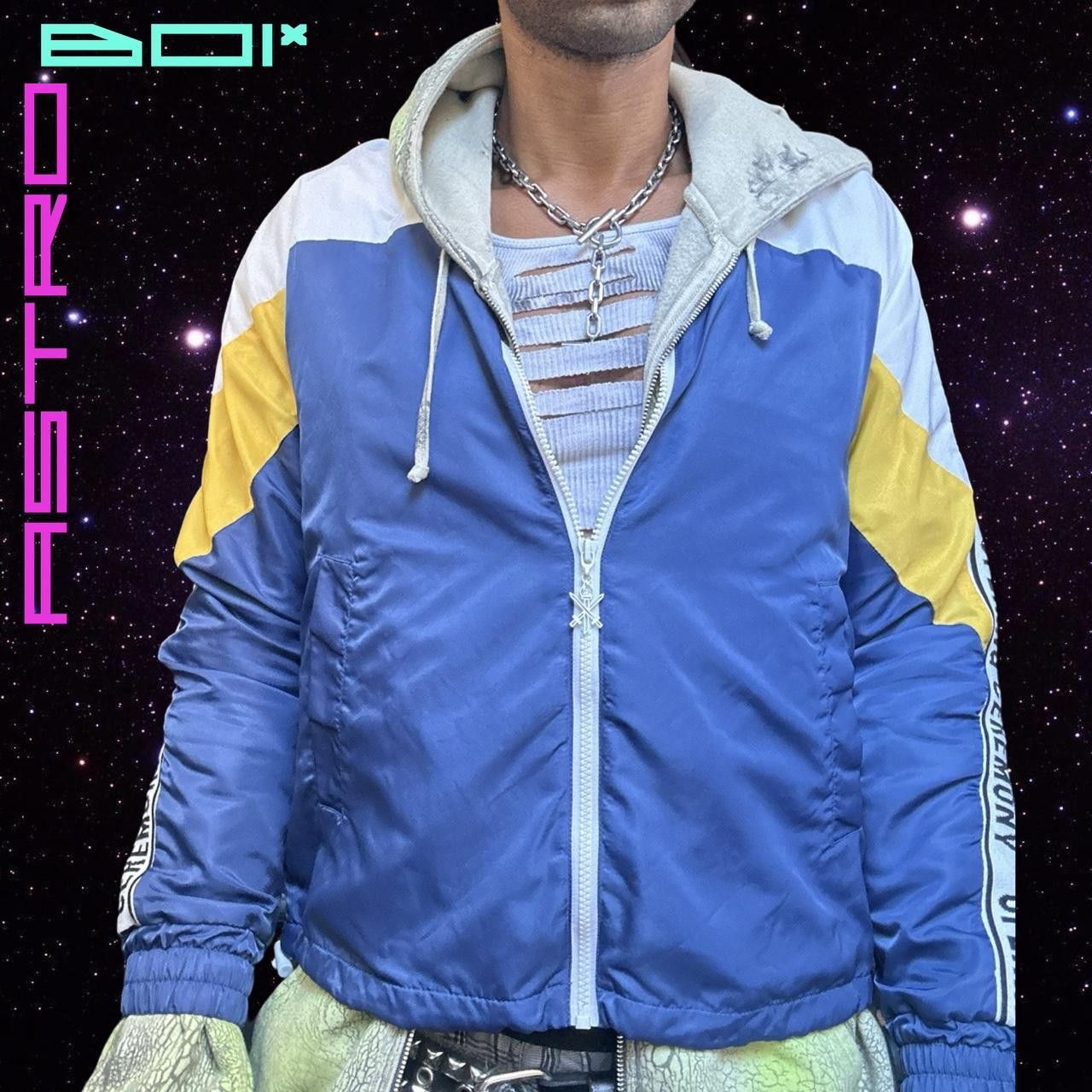 Opening Ceremony OPENING CEREMONY WHITE COLOR-BLOCKED WINDBREAKER _ SMALL Size US S / EU 44-46 / 1 - 3 Thumbnail