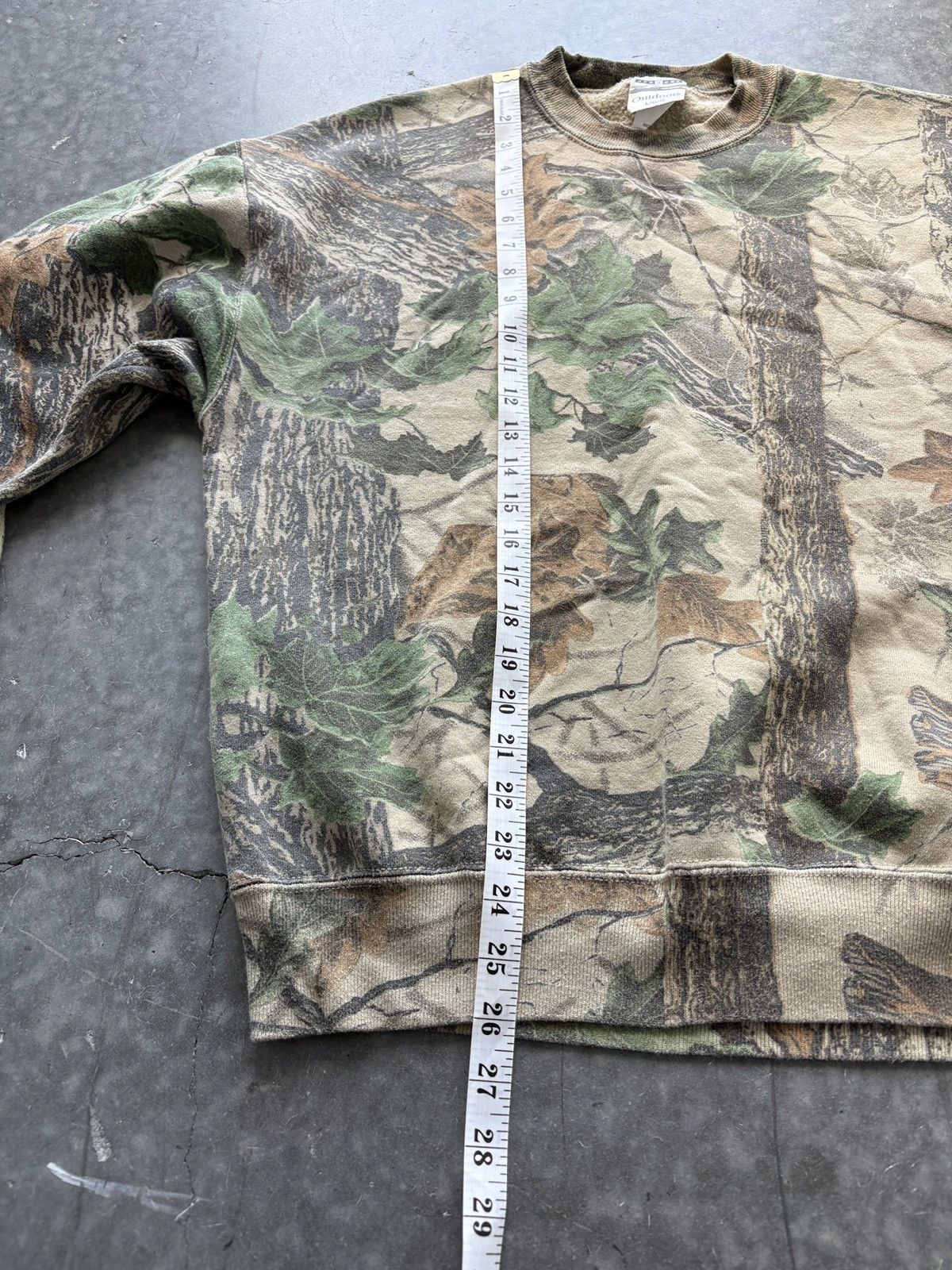 Vintage Vintage 90s Jerzees Realtree Camo Sweatshirt Boxy Fit Size US L / EU 52-54 / 3 - 8 Thumbnail