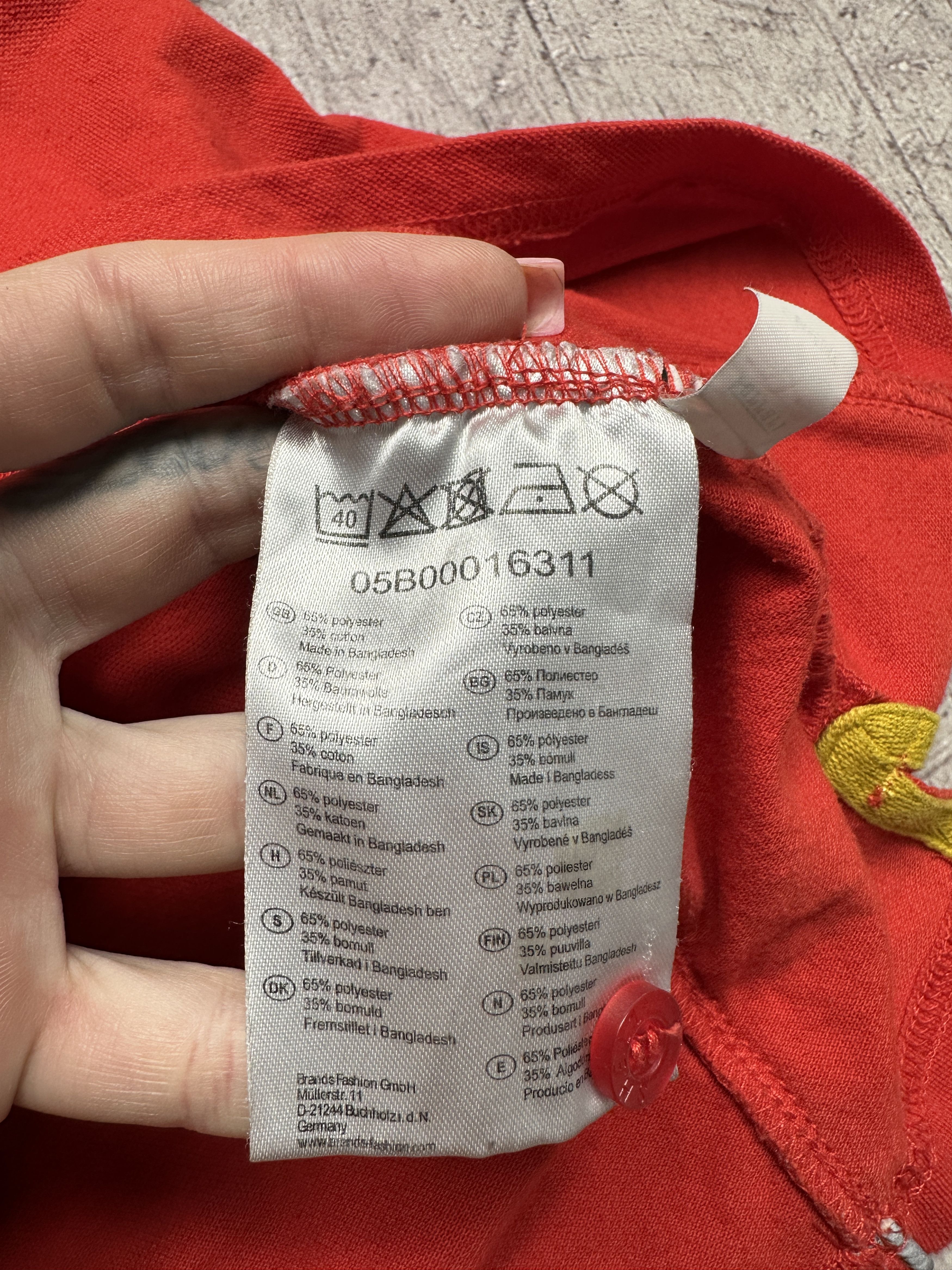 Ferrari Ferrari Racing Team Vintage Womens Polo Shirt Size M / US 6-8 / IT 42-44 - 6 Thumbnail