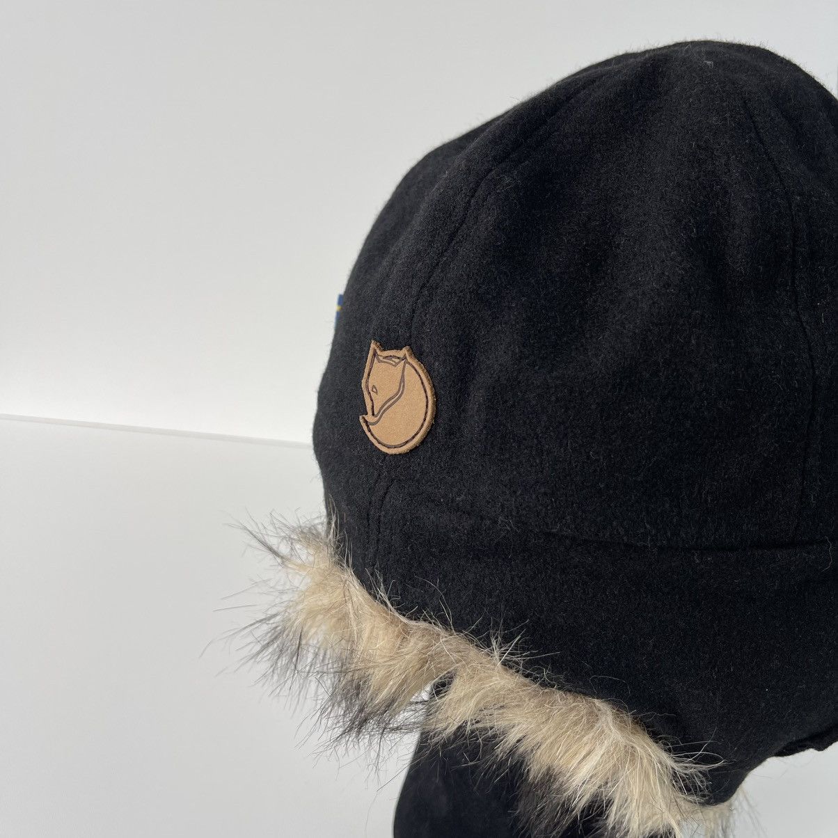 Fjallraven Fjallraven Wool Heater Trapper Winter Hat Vintage Black Size ONE SIZE - 7 Thumbnail
