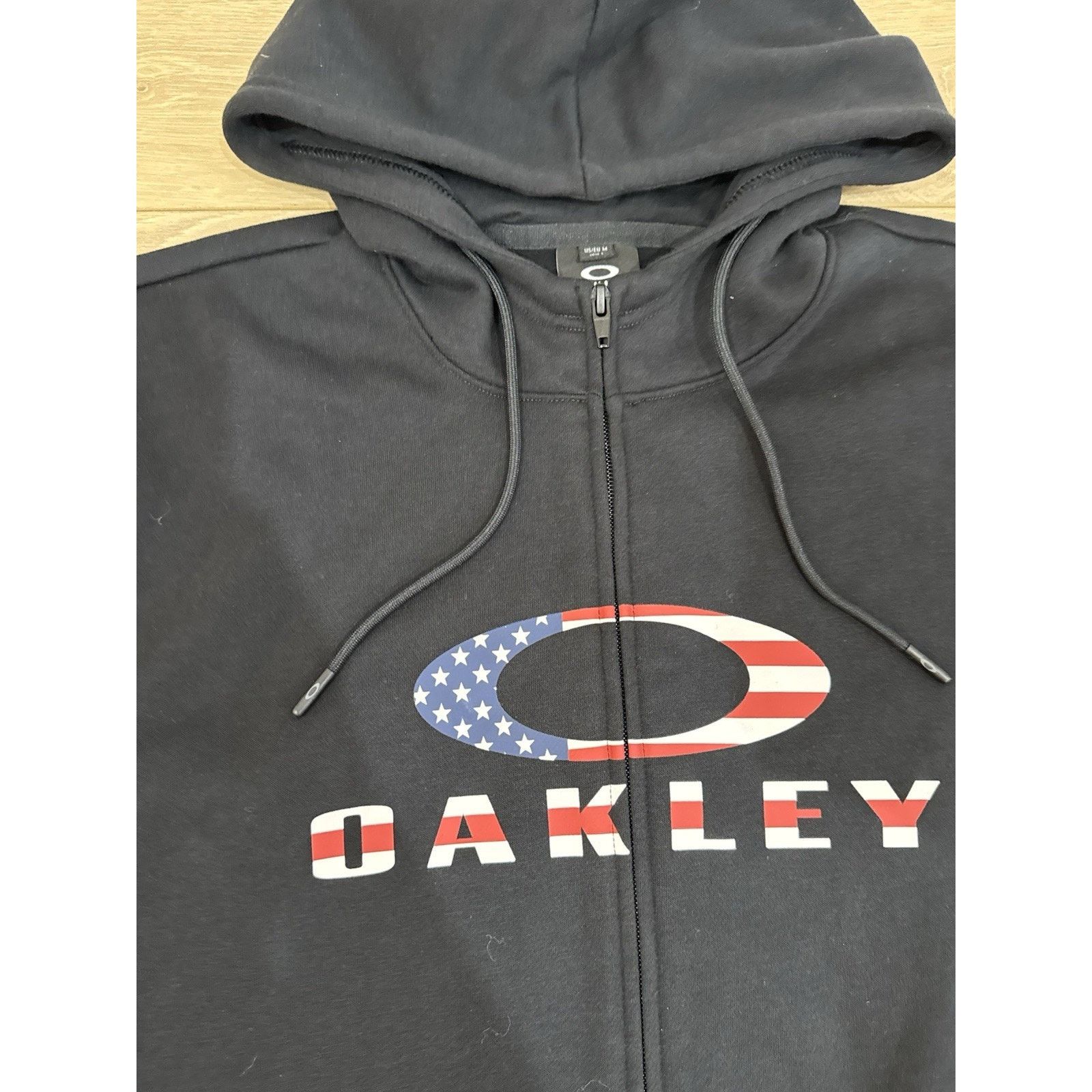 Oakley Oakley Bark Fz Hoodie 2.0 Sweatshirt Black/American Flag Size US M / EU 48-50 / 2 - 2 Thumbnail