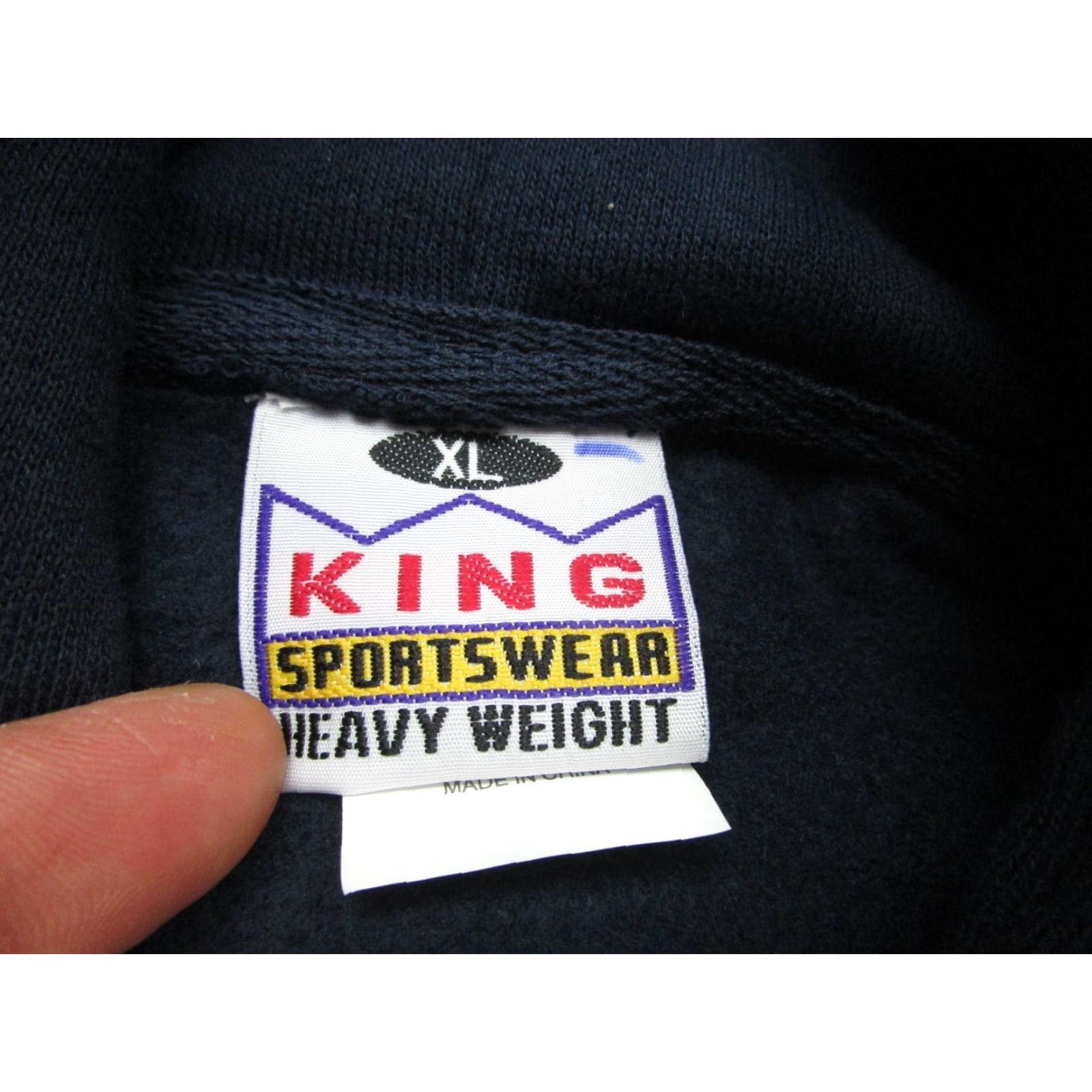 Vintage EA Sports Hoodie Mens XL Blue FIFA Soccer Football Club FC Sweatshirt Pullover Size US XL / EU 56 / 4 - 4 Thumbnail