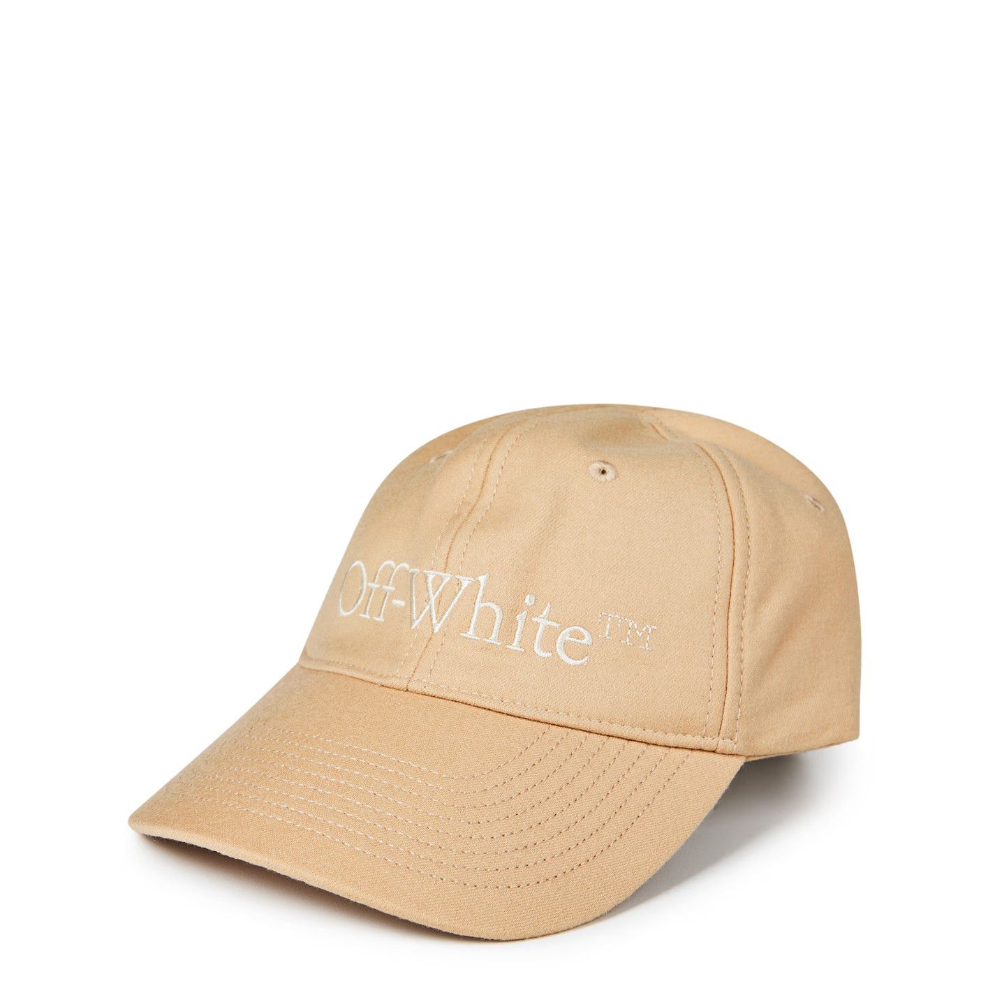 Off-White o1g2r1mq0125 Size: OS / Hat / Cap in Beige Size ONE SIZE - 1 Thumbnail