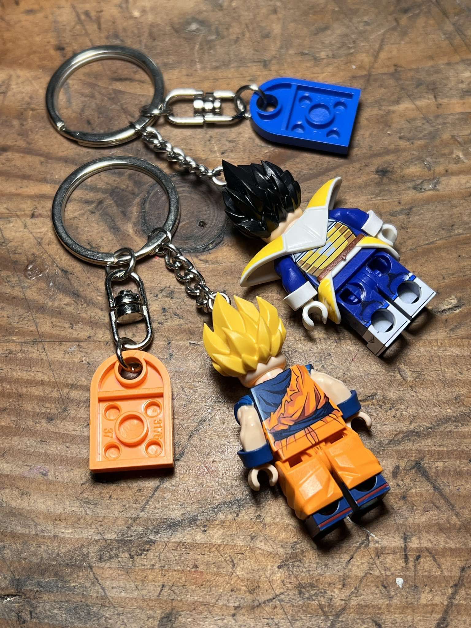 Other Dragon Ball Z Goku Vegeta anime minifigure keychain Size ONE SIZE - 4 Thumbnail